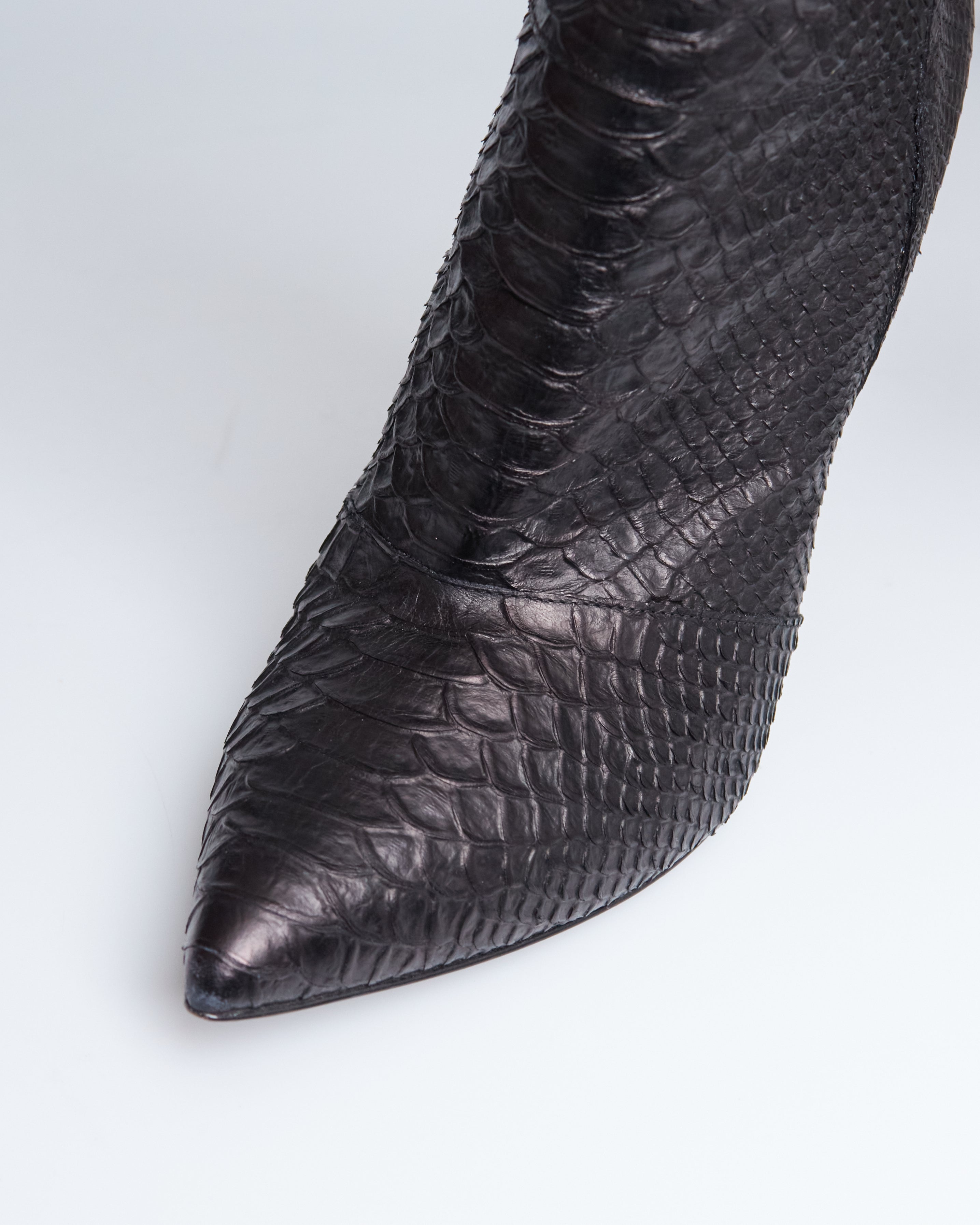 Giuseppe Zanotti python wedge heels