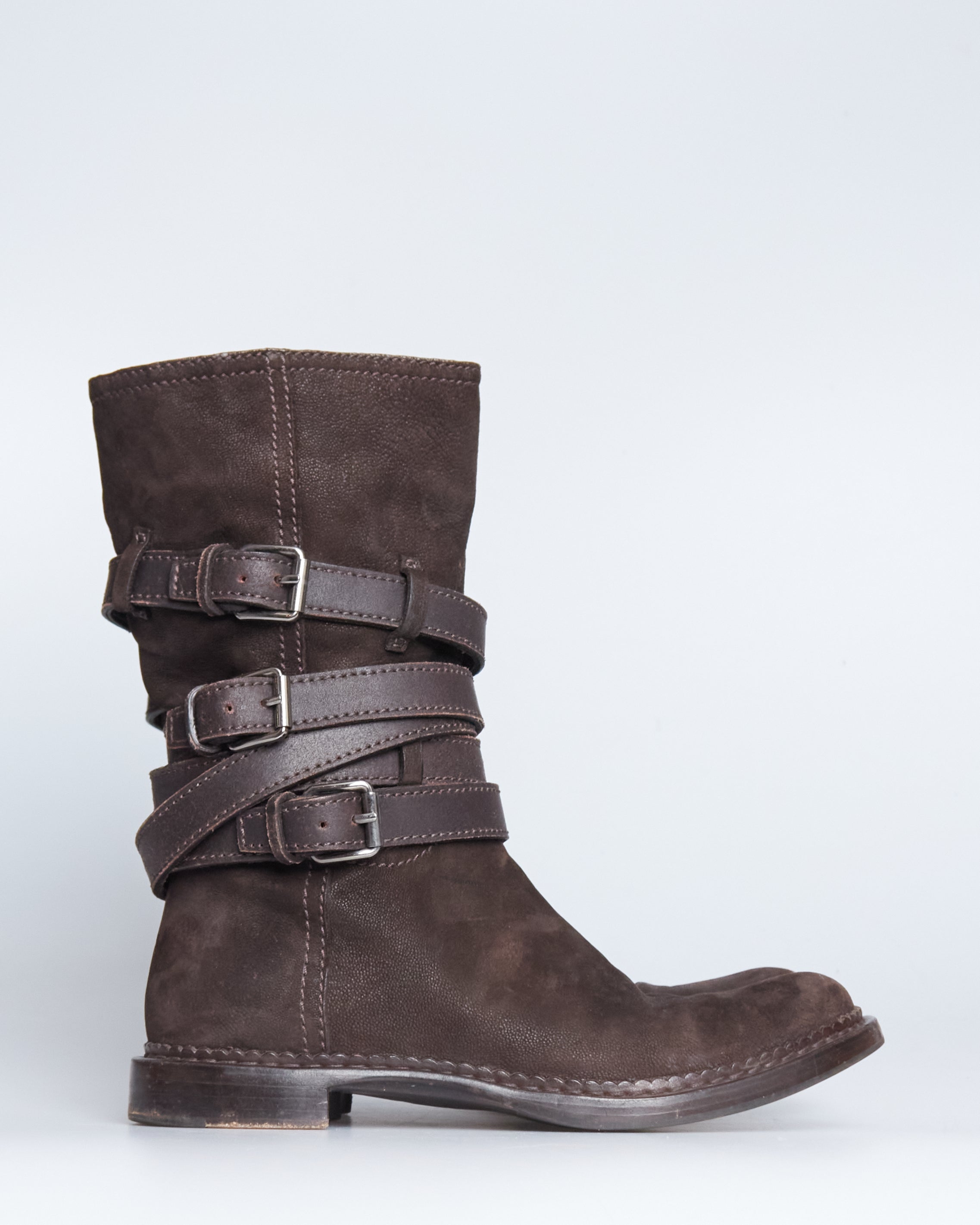 Miu Miu harness biker boots