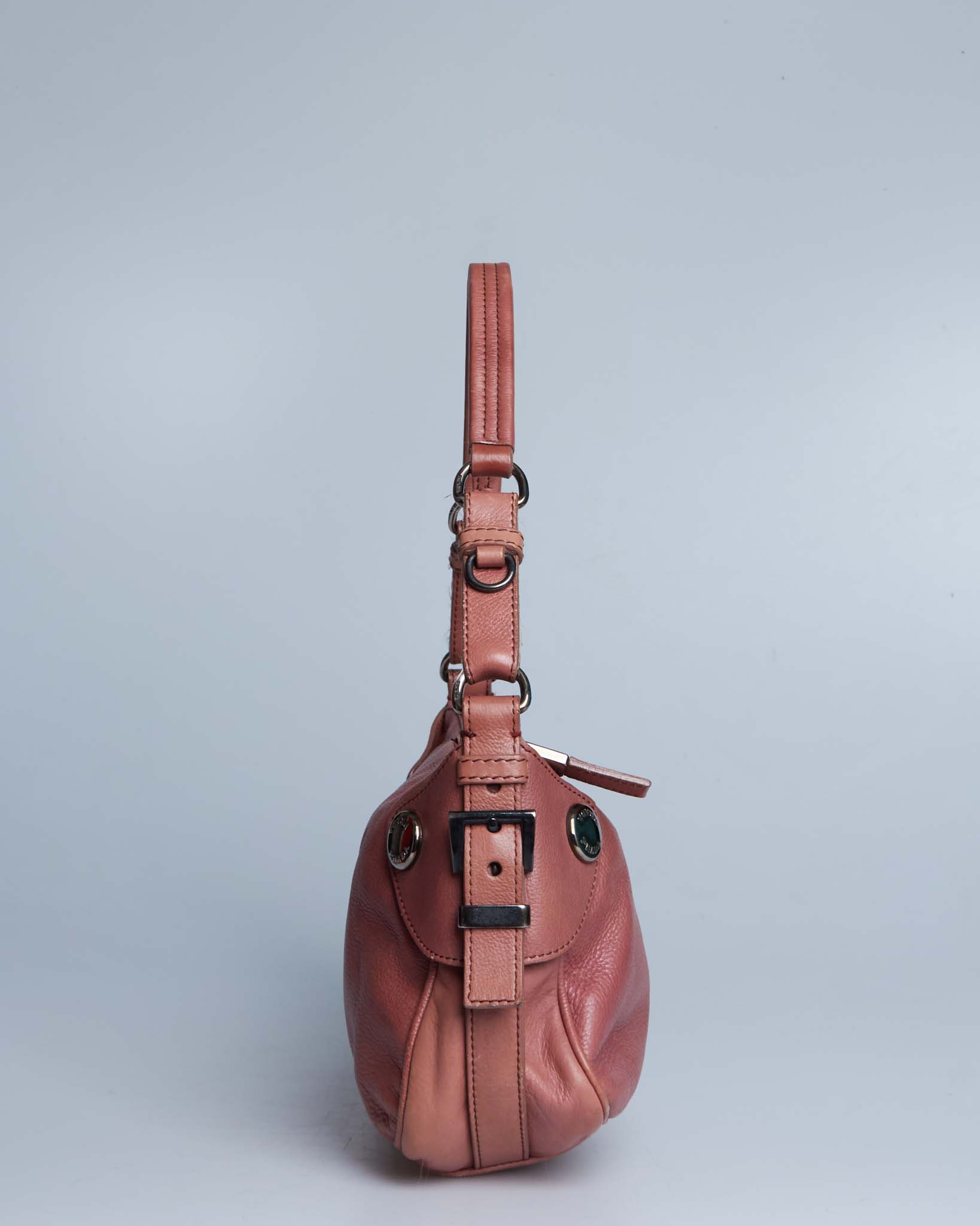 Prada Buffalo Snaps Shoulder Bag