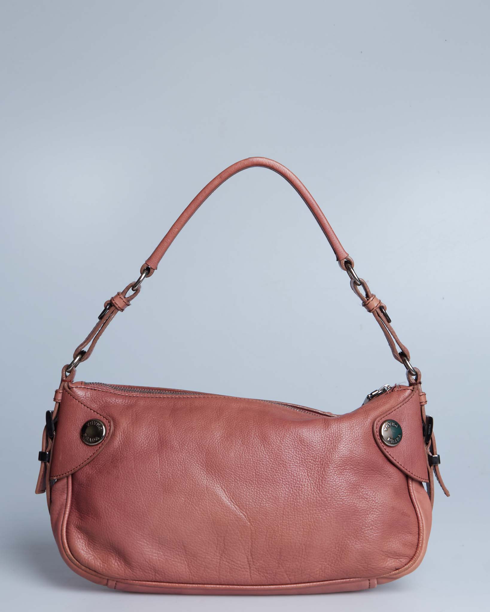 Prada Buffalo Snaps Shoulder Bag