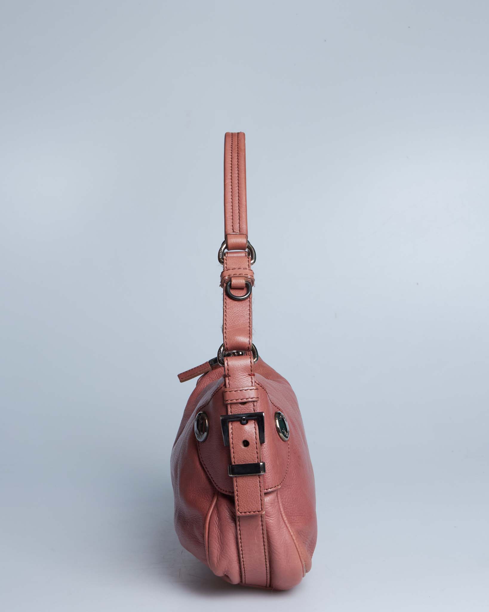 Prada Buffalo Snaps Shoulder Bag