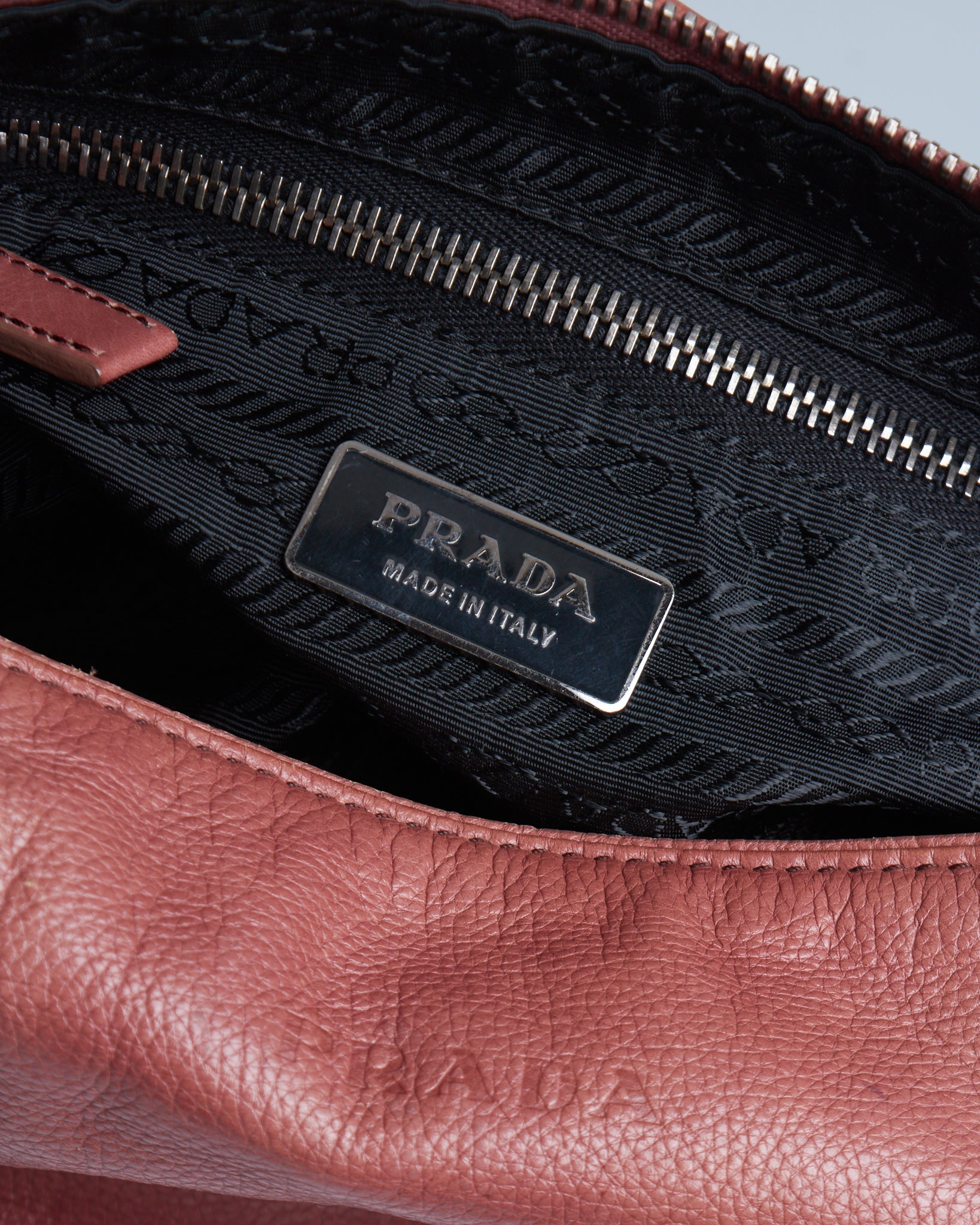 Prada Buffalo Snaps Shoulder Bag