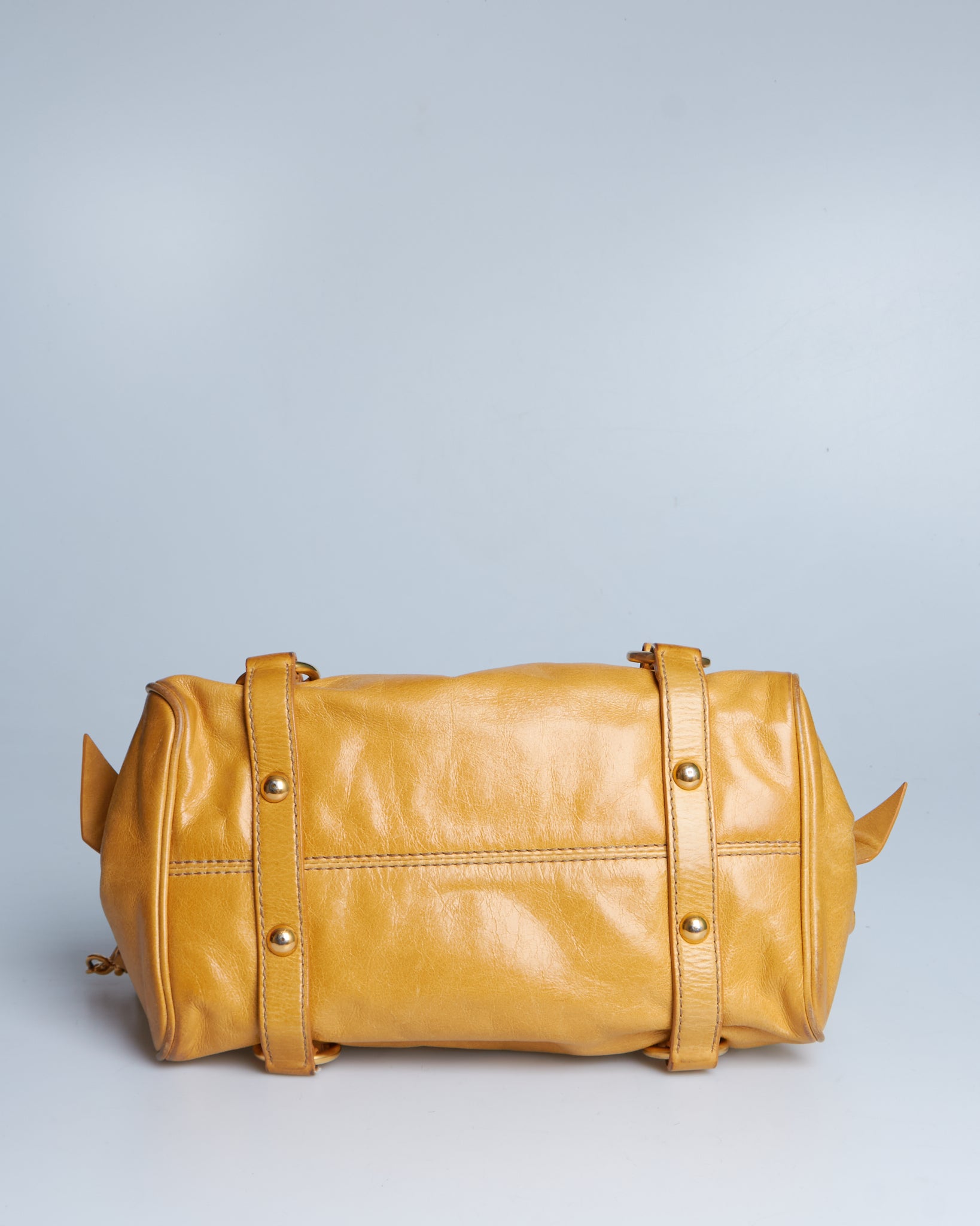Miu Miu Vitello Lux Bow Mini