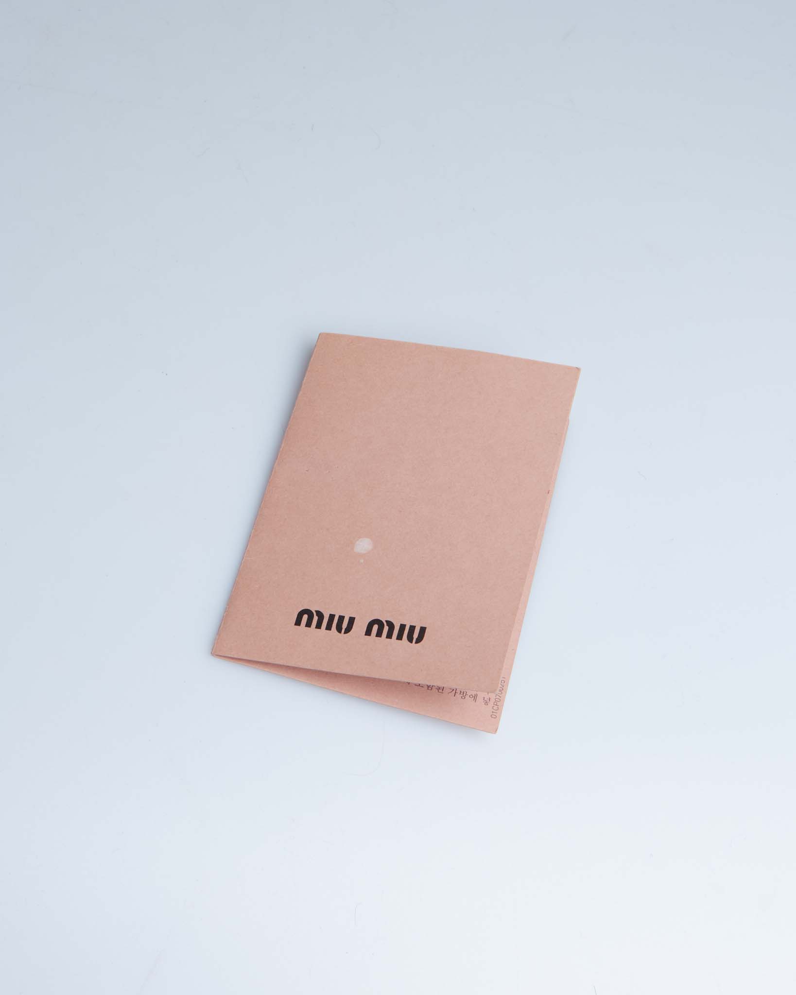 Miu Miu Vitello Lux Bow Mini