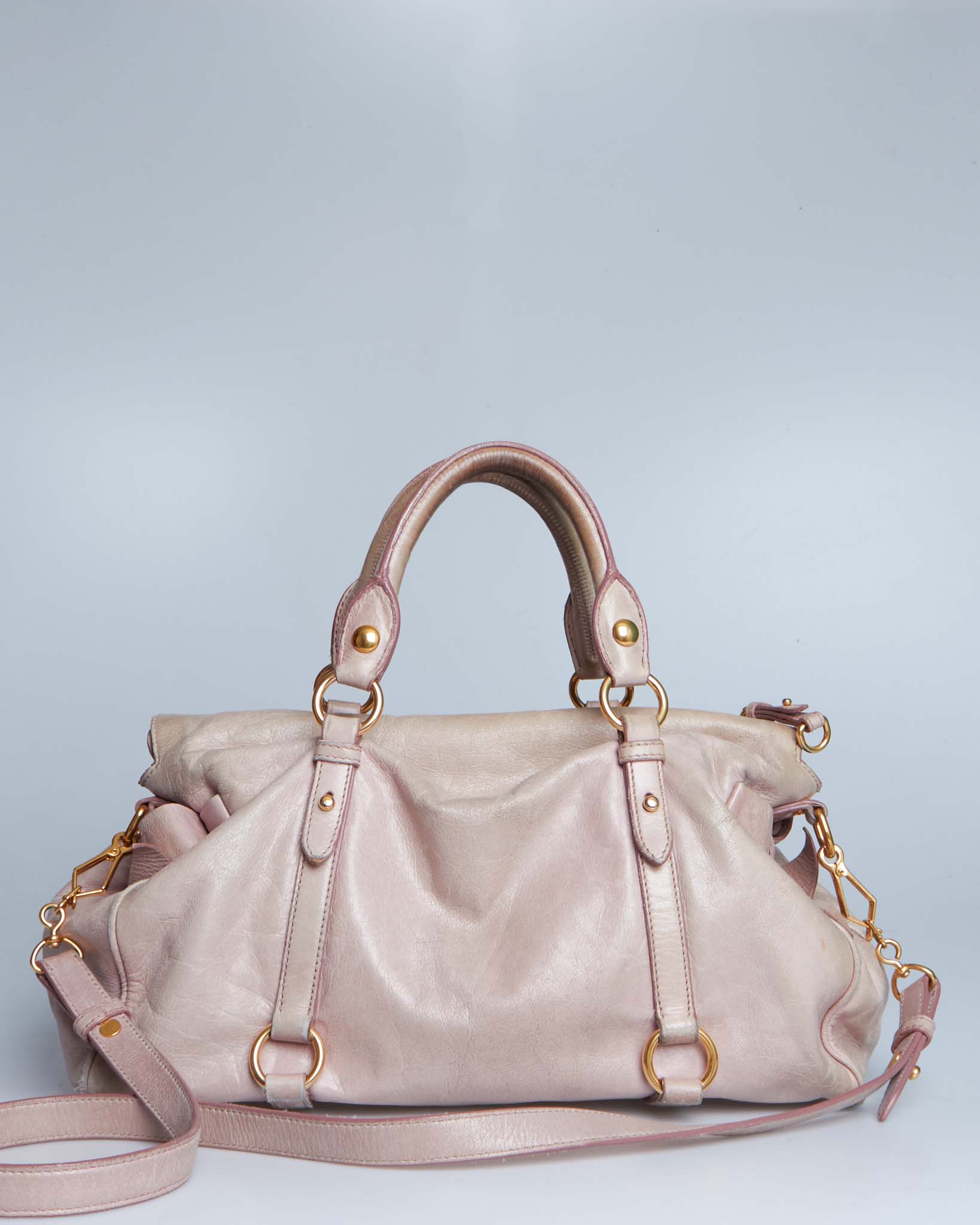 Miu Miu Vitello Lux Bow