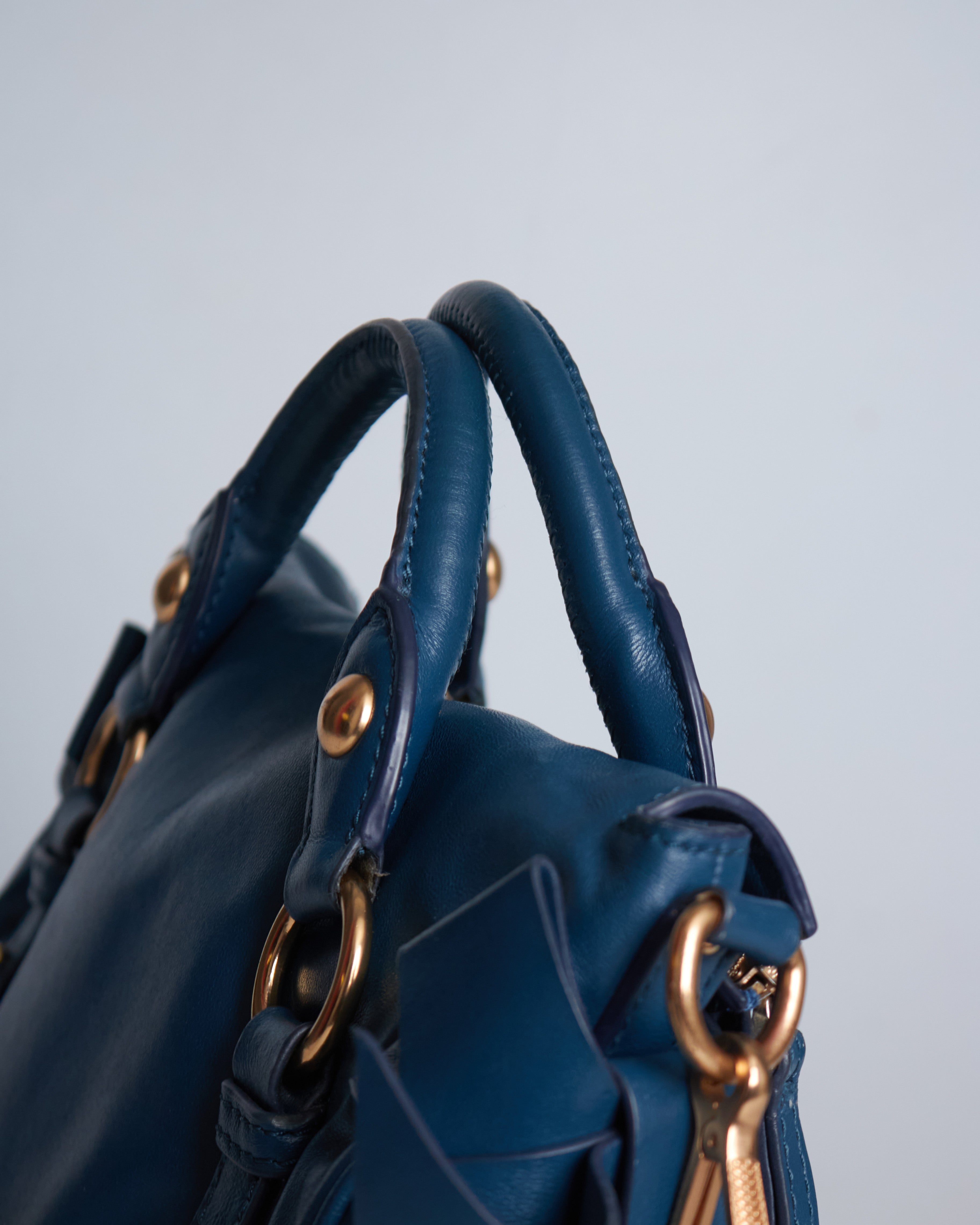 Miu Miu Vitello Lux Bow Bag Mini