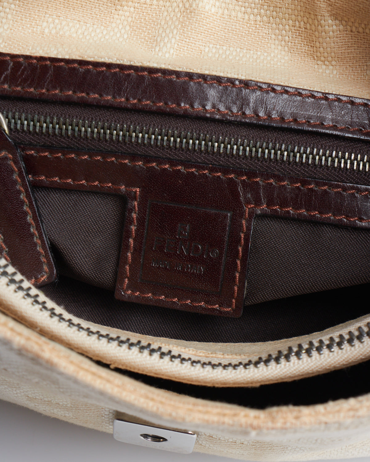 Fendi Zucca Baguette