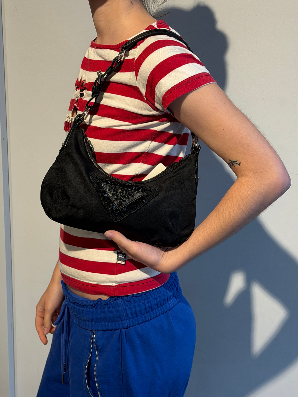 Prada Nylon Shoulder Bag