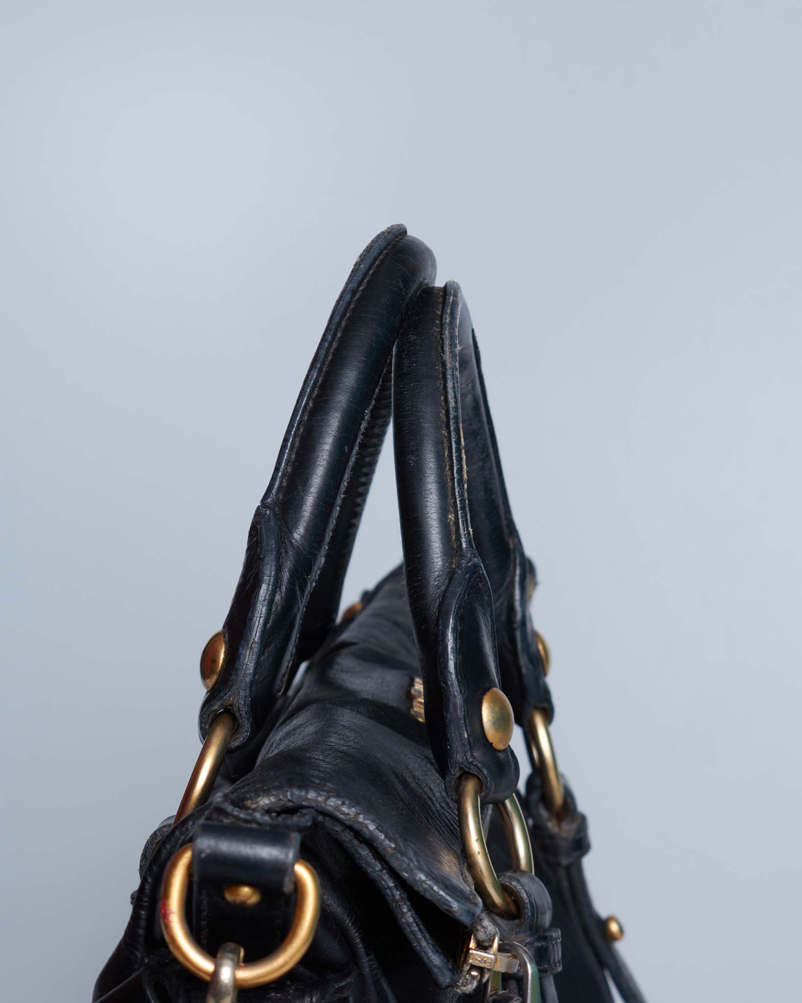 Miu Miu Vitello Lux Bow