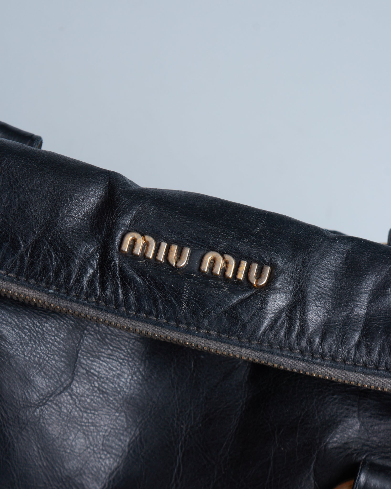 Miu Miu Vitello Lux Bow