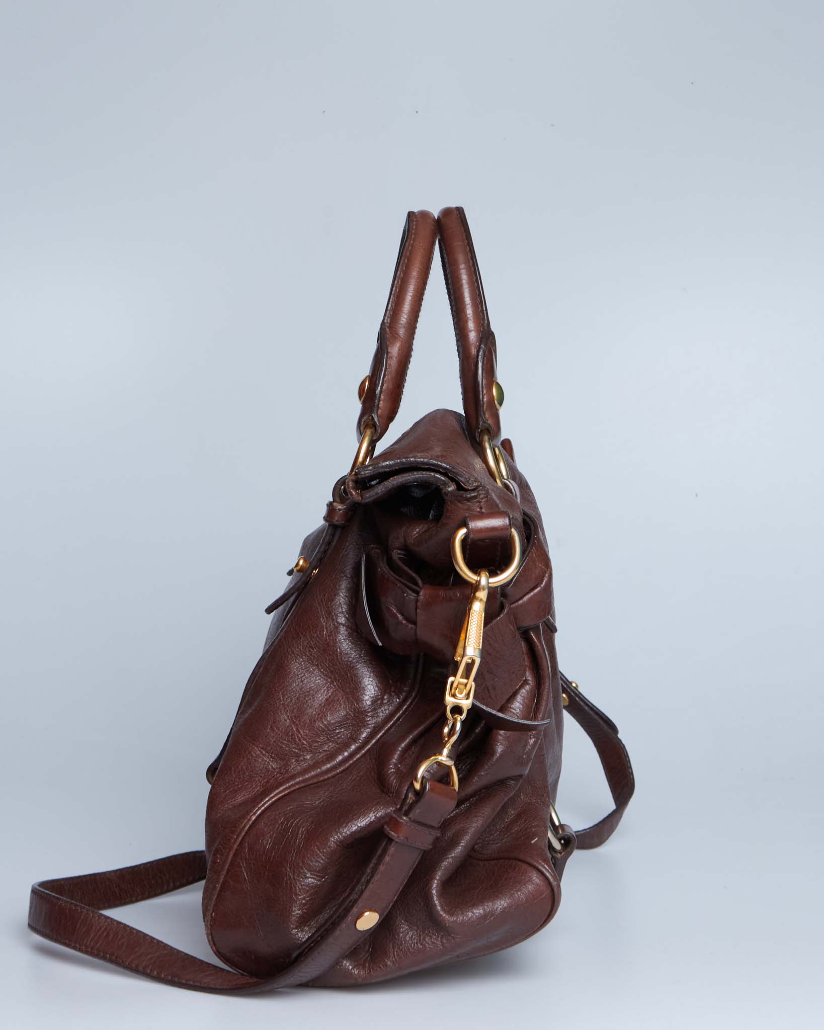 Miu Miu Vitello Lux Bow