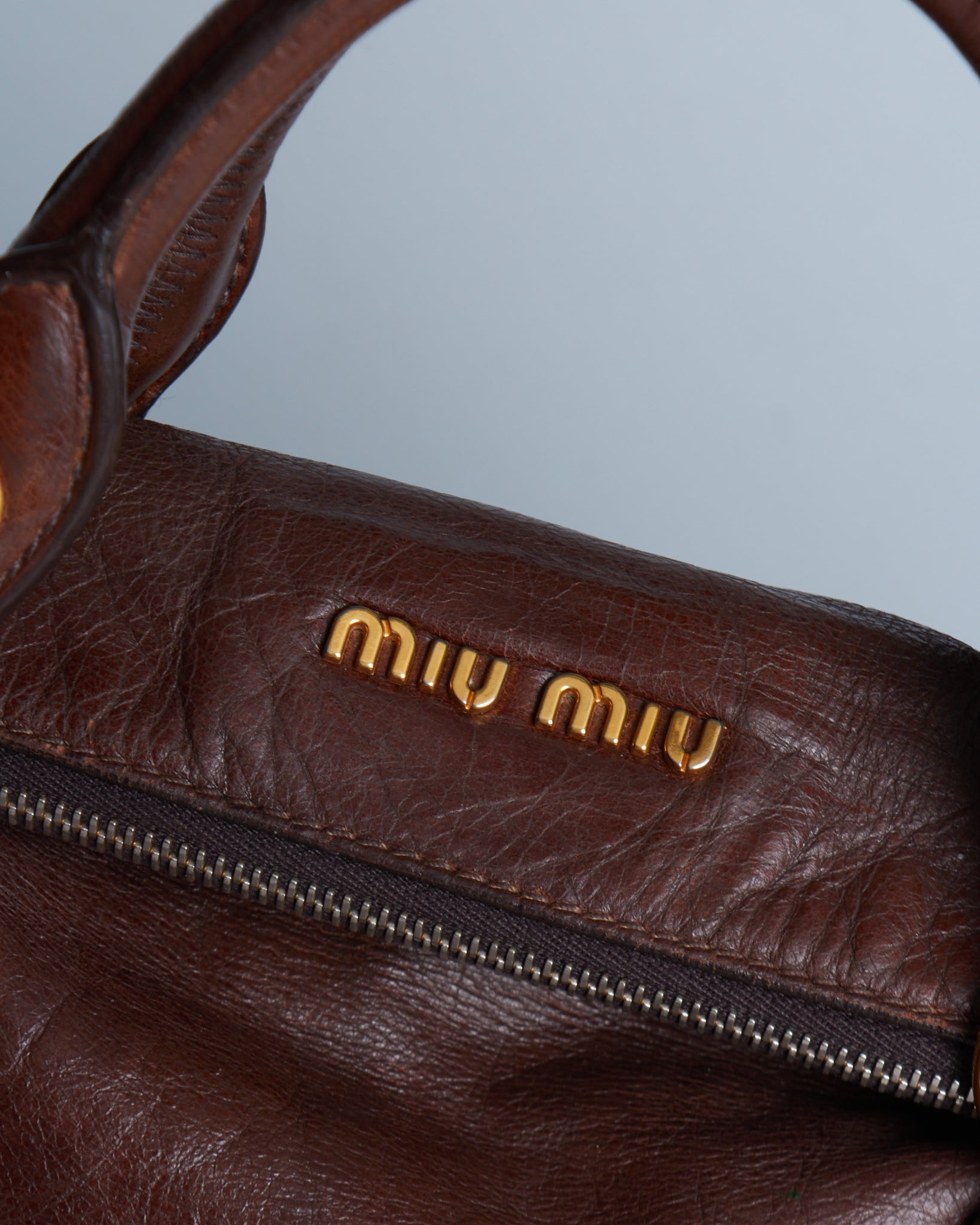 Miu Miu Vitello Lux Bow