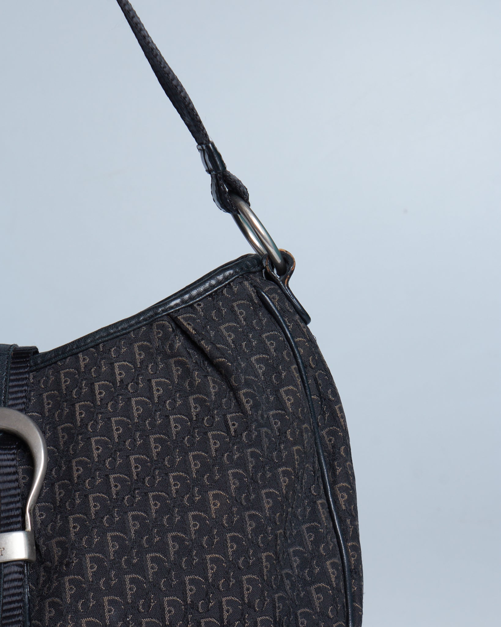 Dior Oblique Buckle Hobo