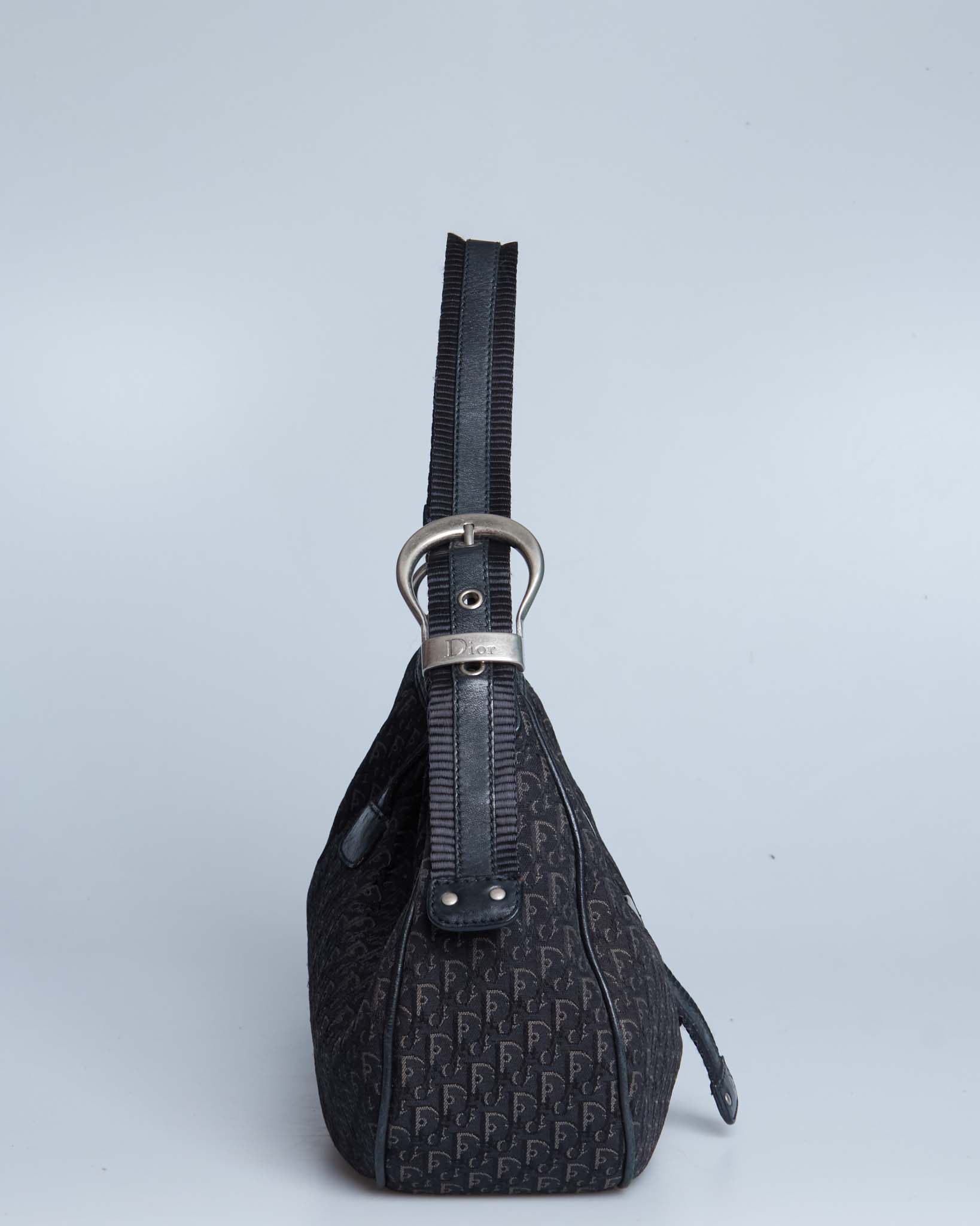 Dior Oblique Buckle Hobo