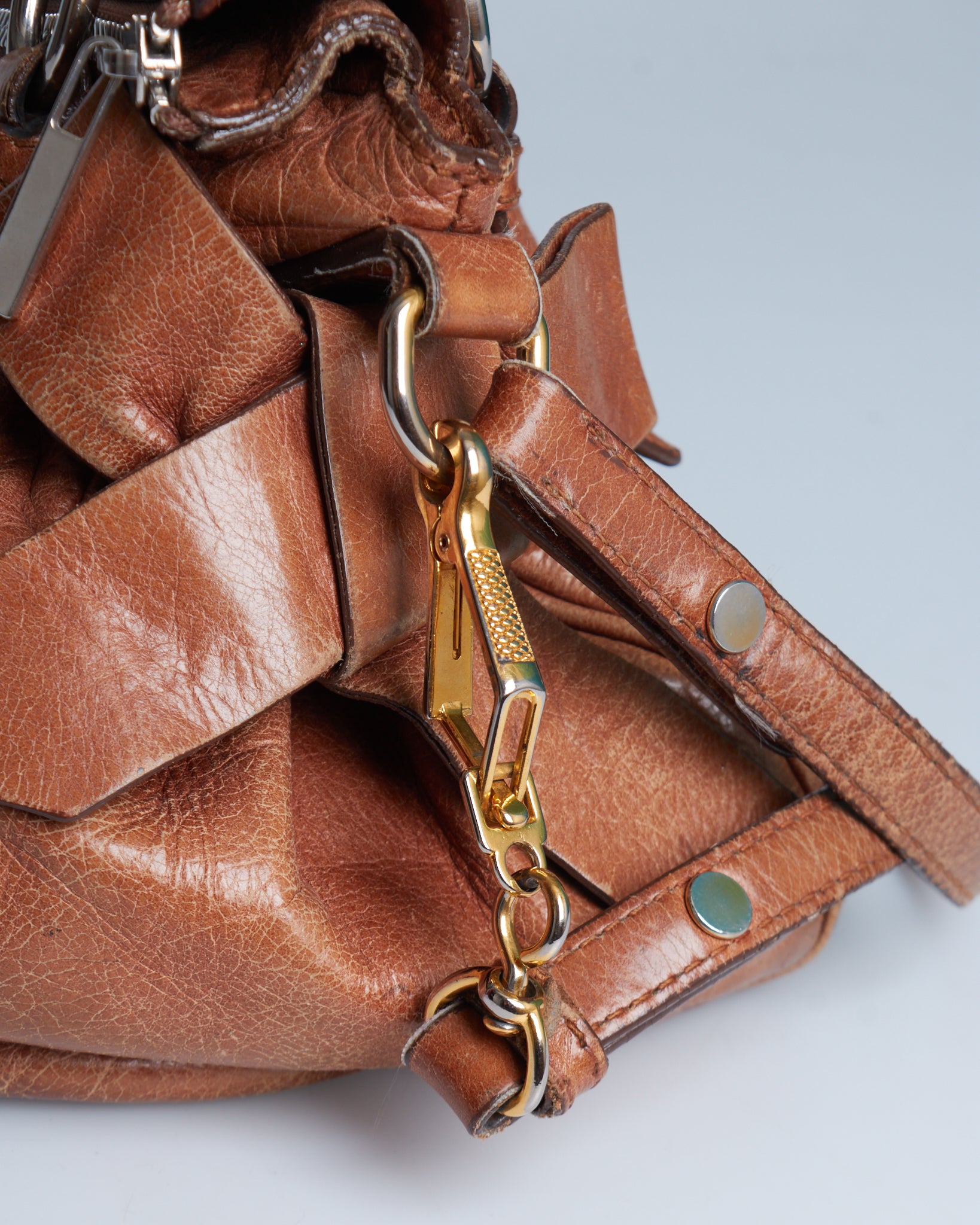 Miu Miu Vitello Lux Bow Mini