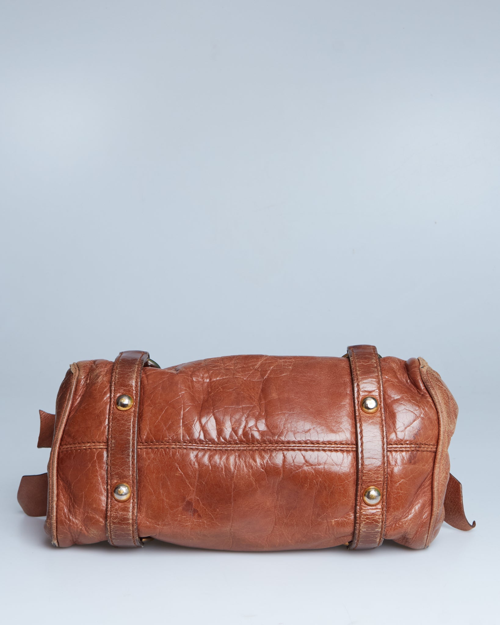 Miu Miu Vitello Lux Bow Mini