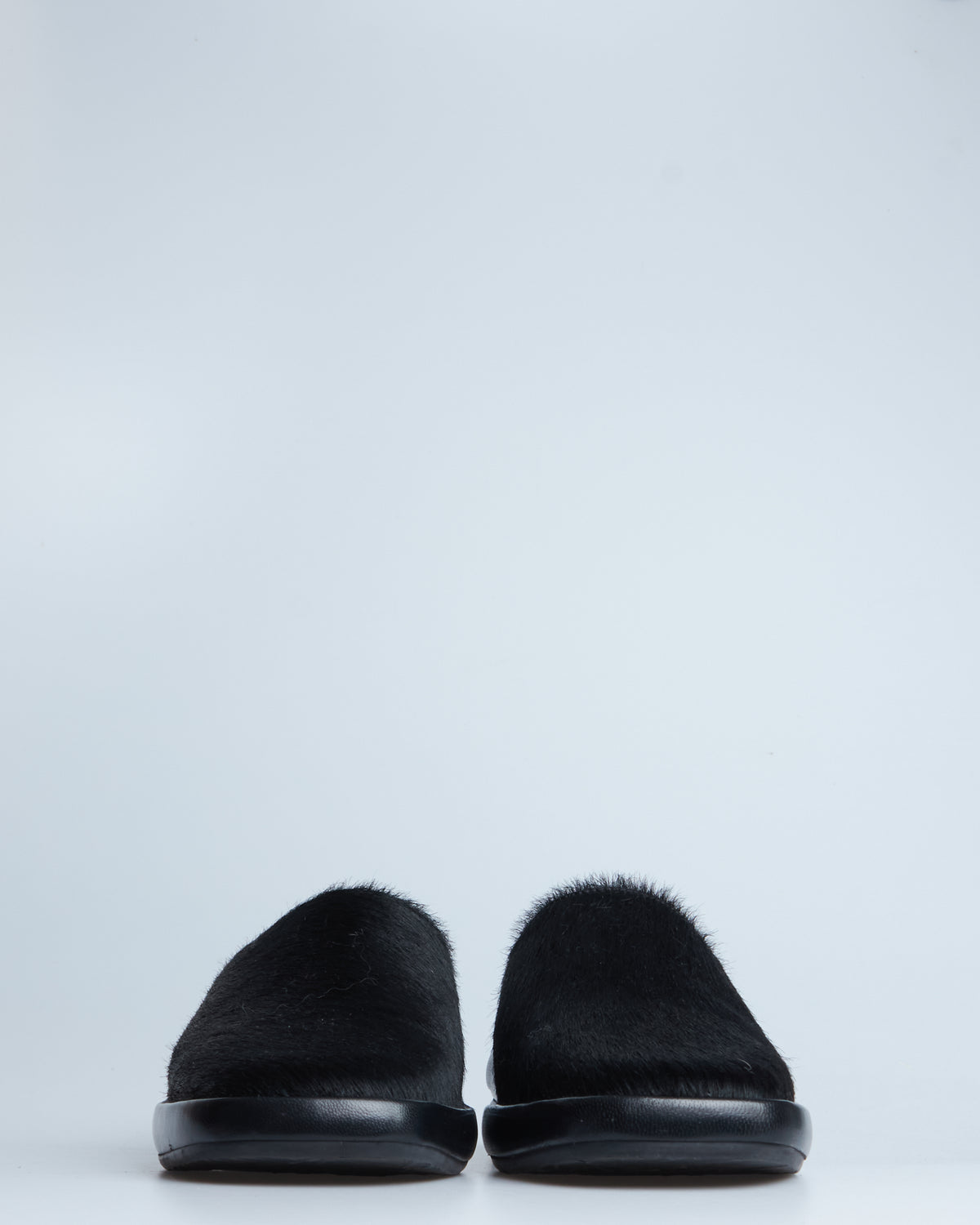 Eckhaus Latta pony-hair mules