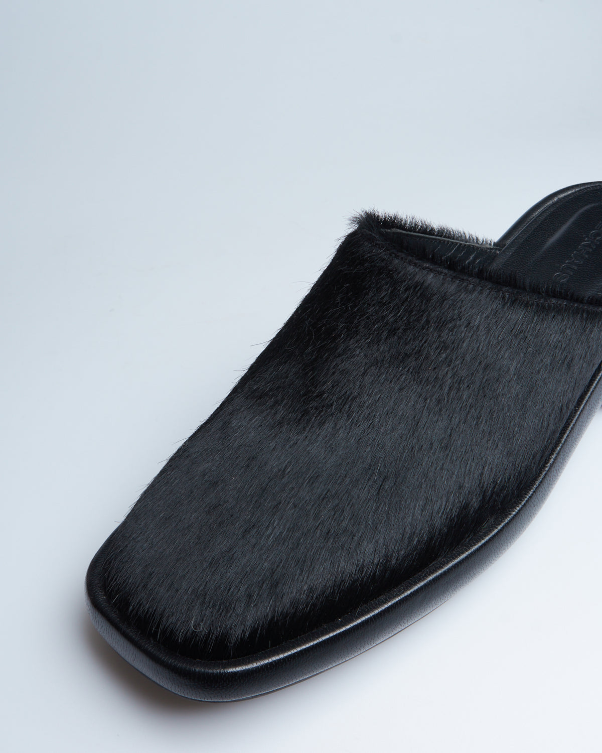 Eckhaus Latta pony-hair mules