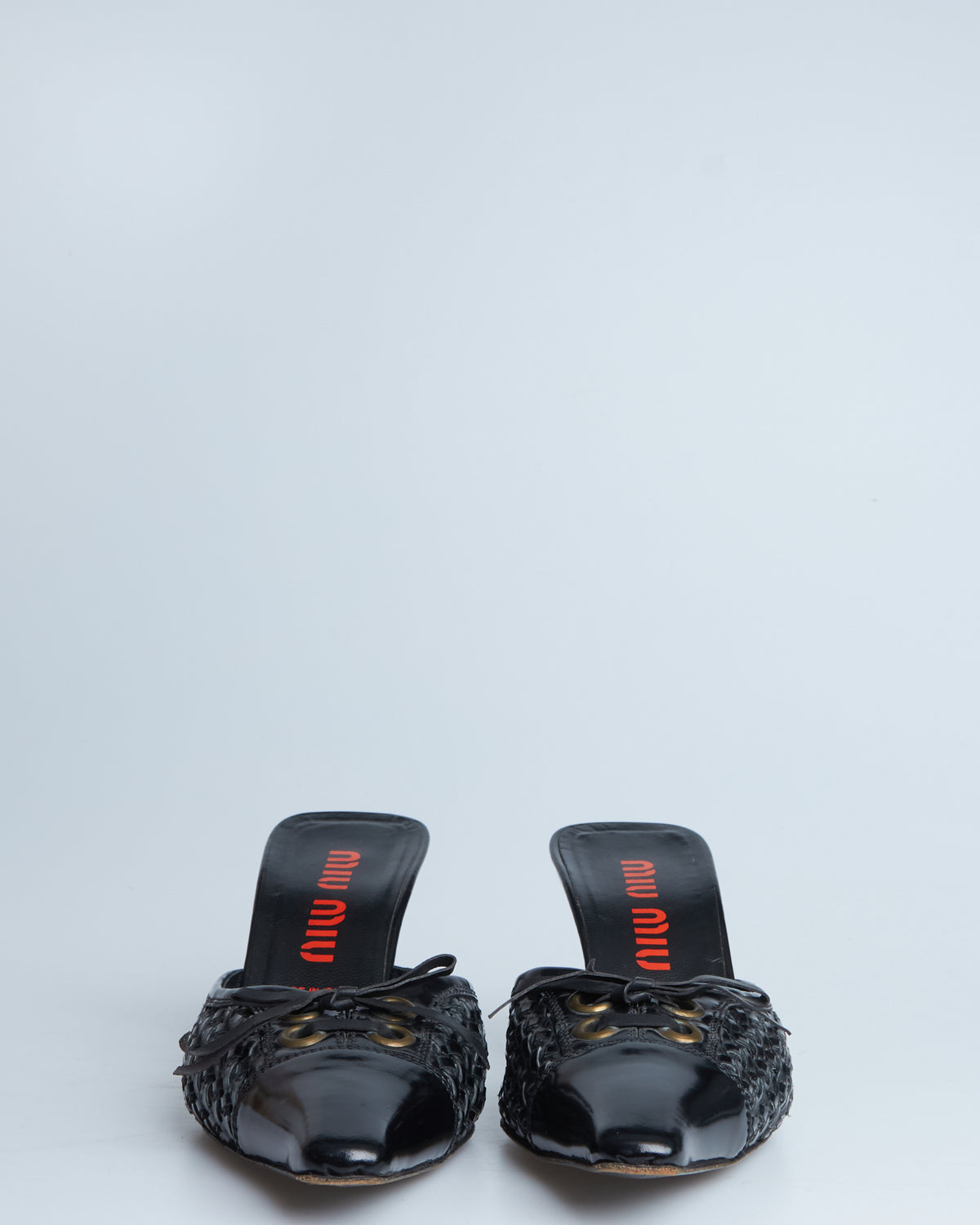 Miu Miu braided heels