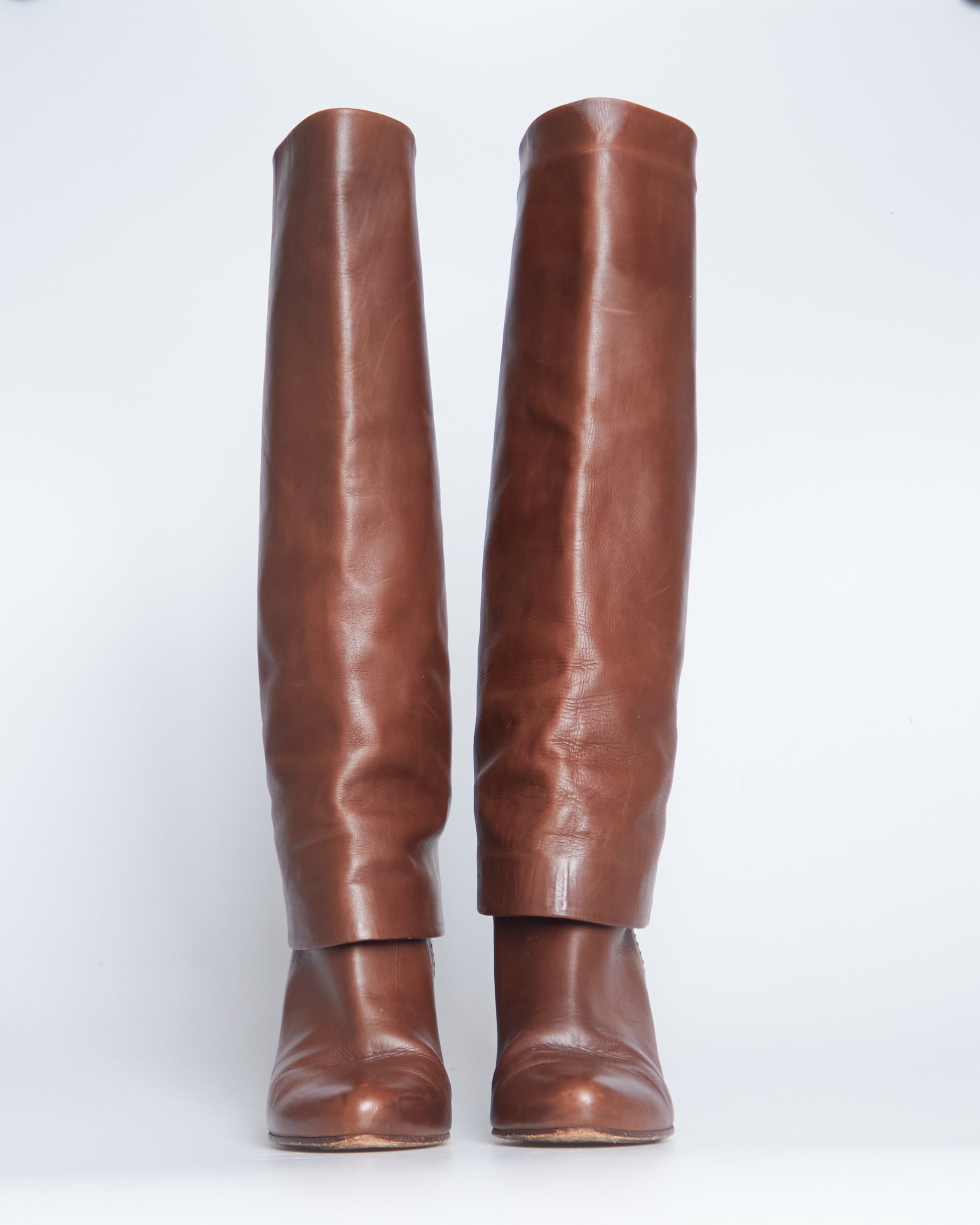 Veronique Branquinho layered leather boots