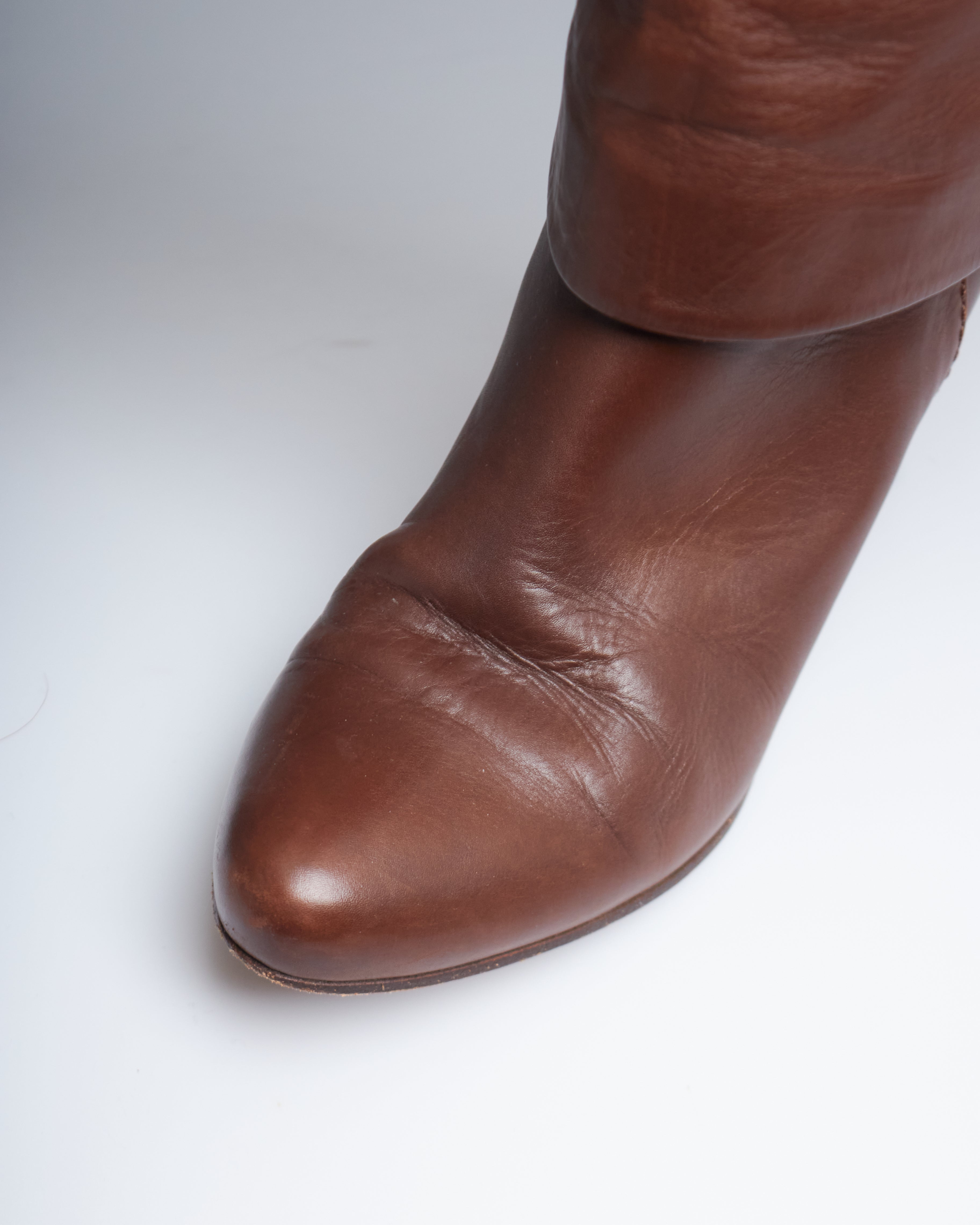 Veronique Branquinho layered leather boots