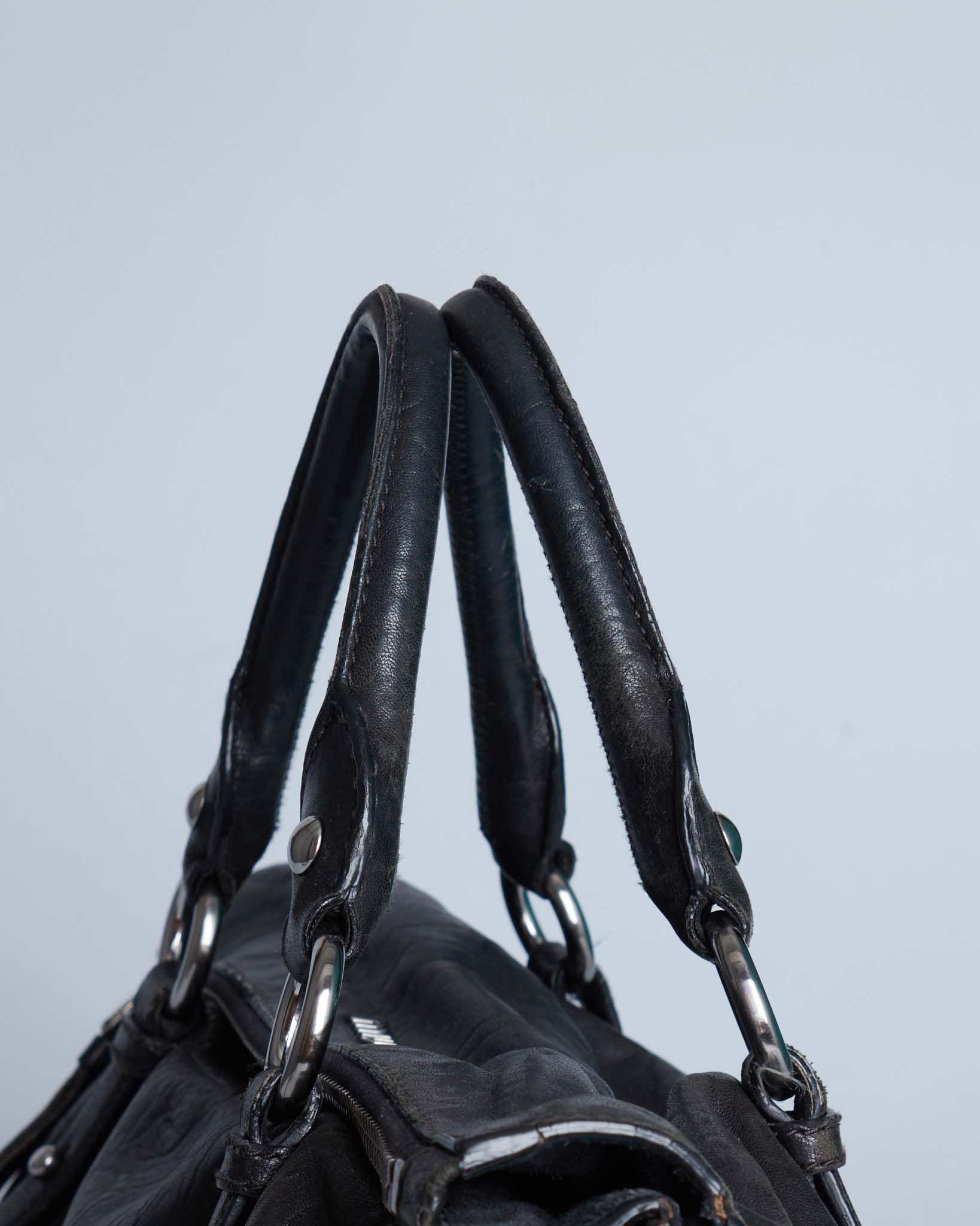 Miu Miu Vitello Lux Bow