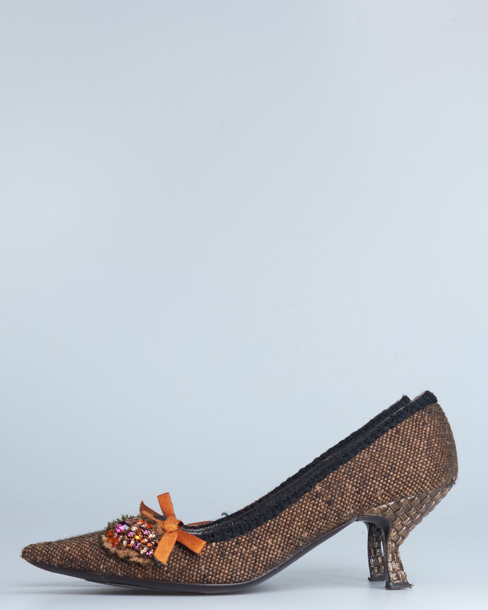 Prada tweed pumps