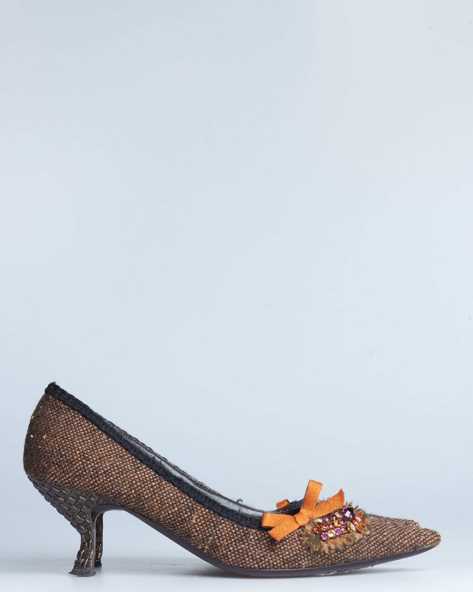 Prada tweed pumps