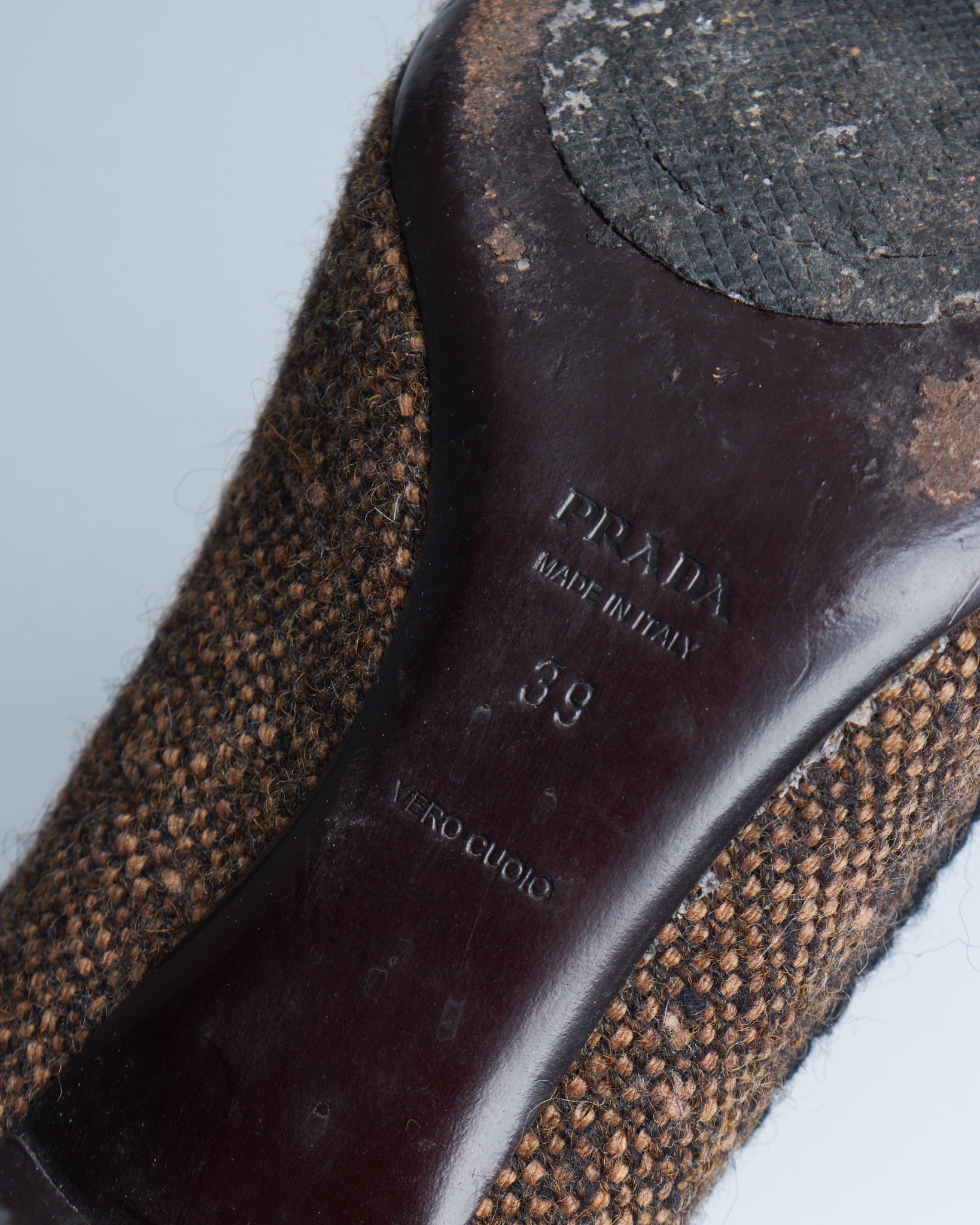 Prada tweed pumps