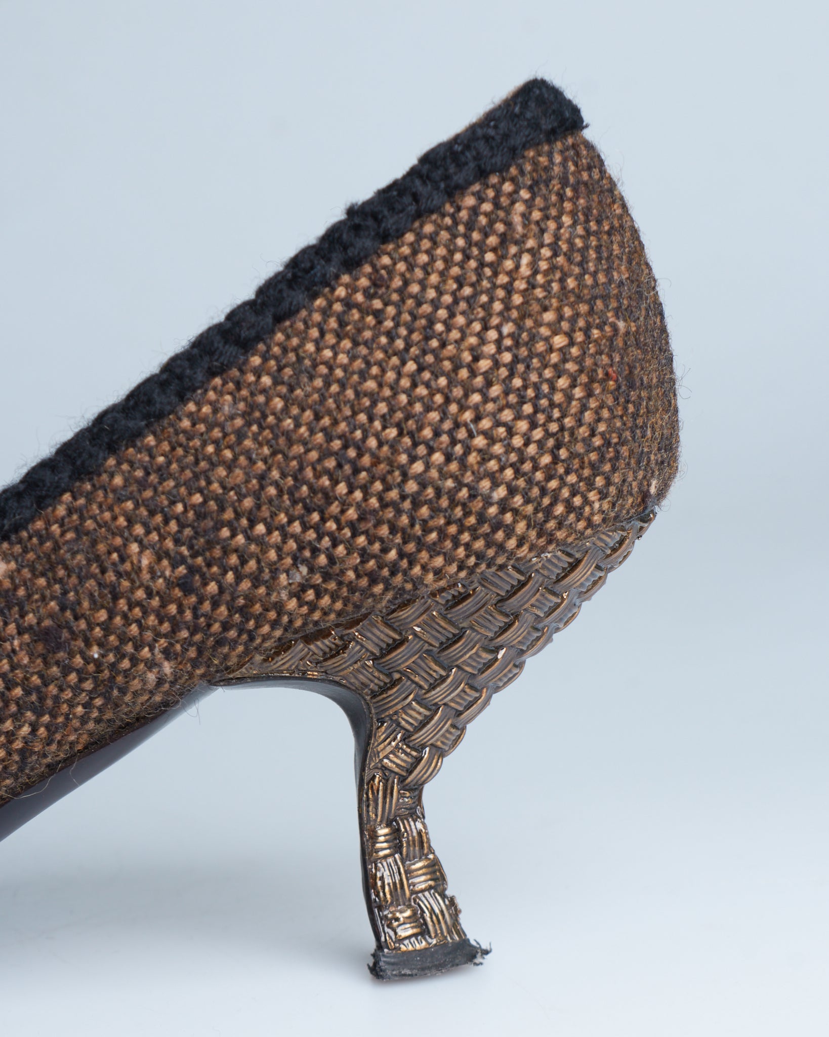 Prada tweed pumps