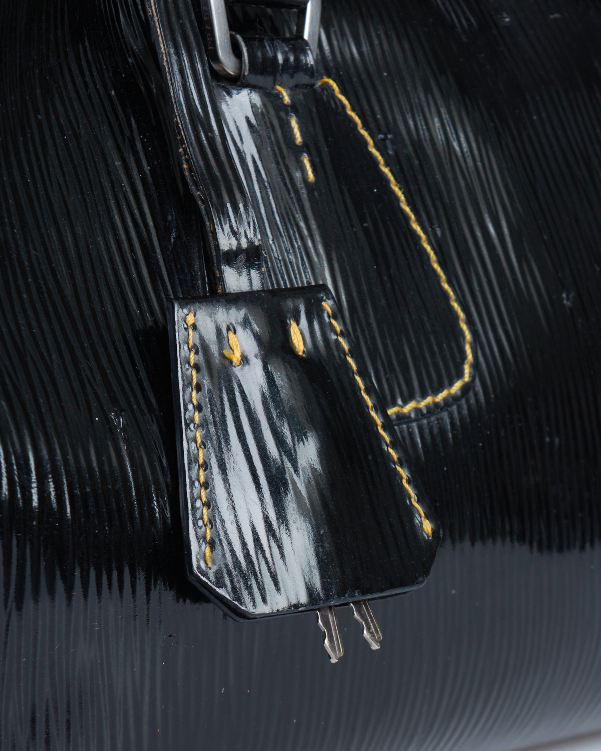Prada Vernice Old Bowler Bag