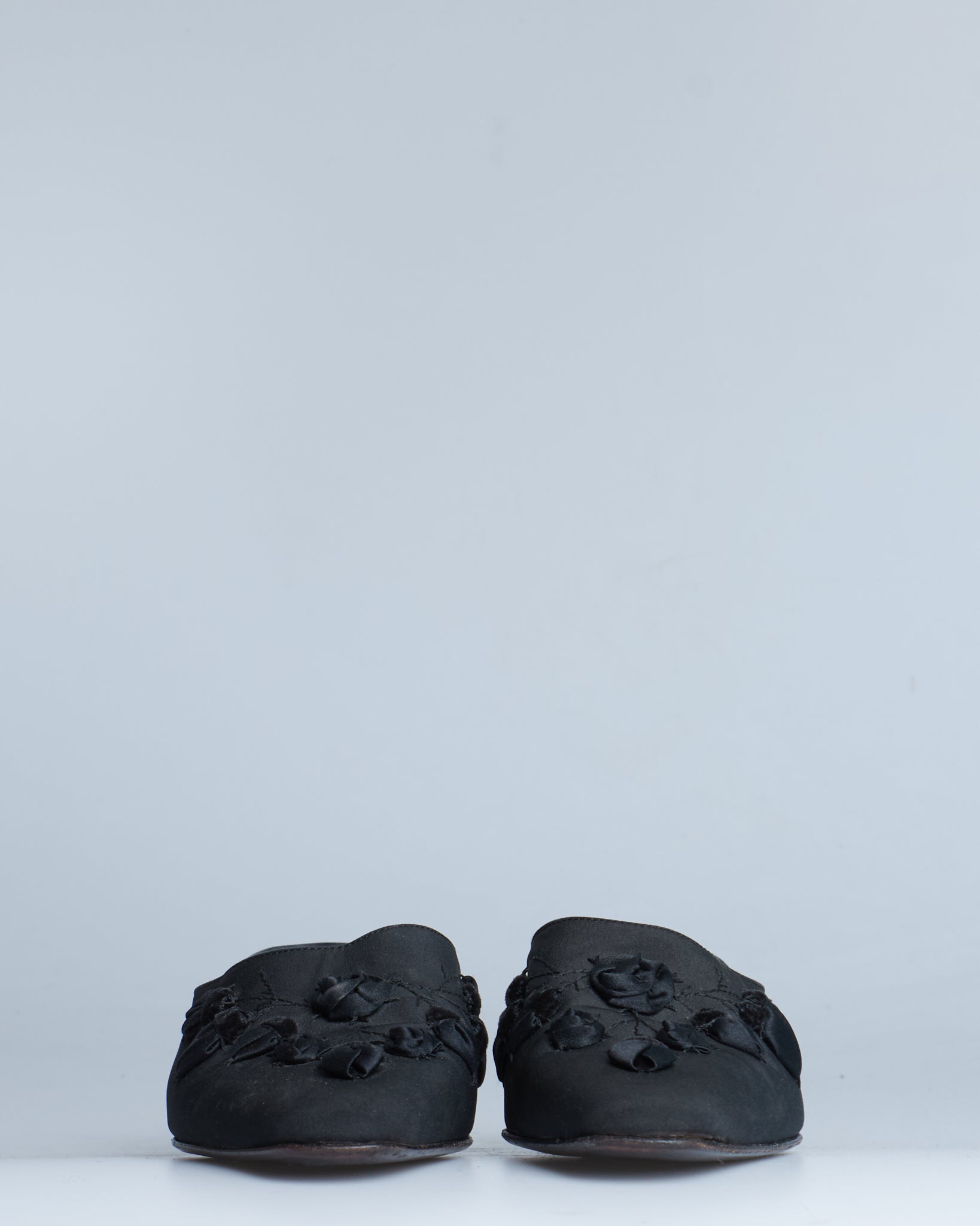Prada braided mules