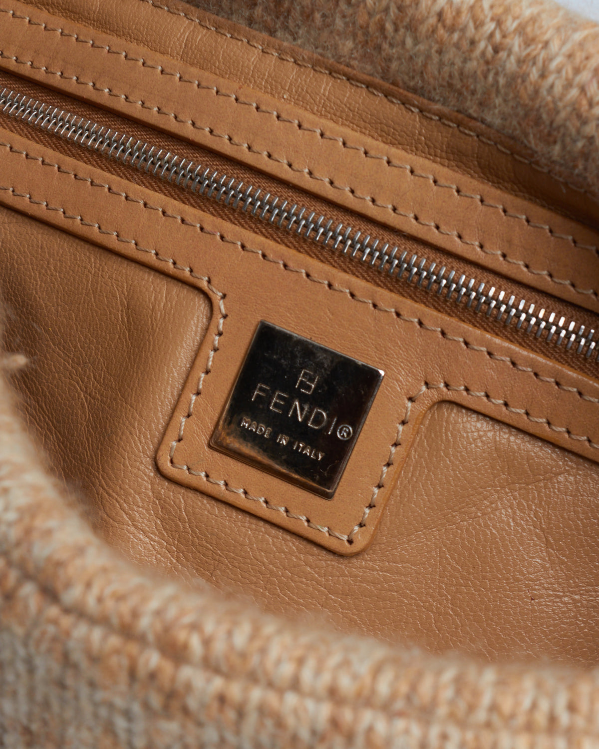 Fendi Knitted Baguette
