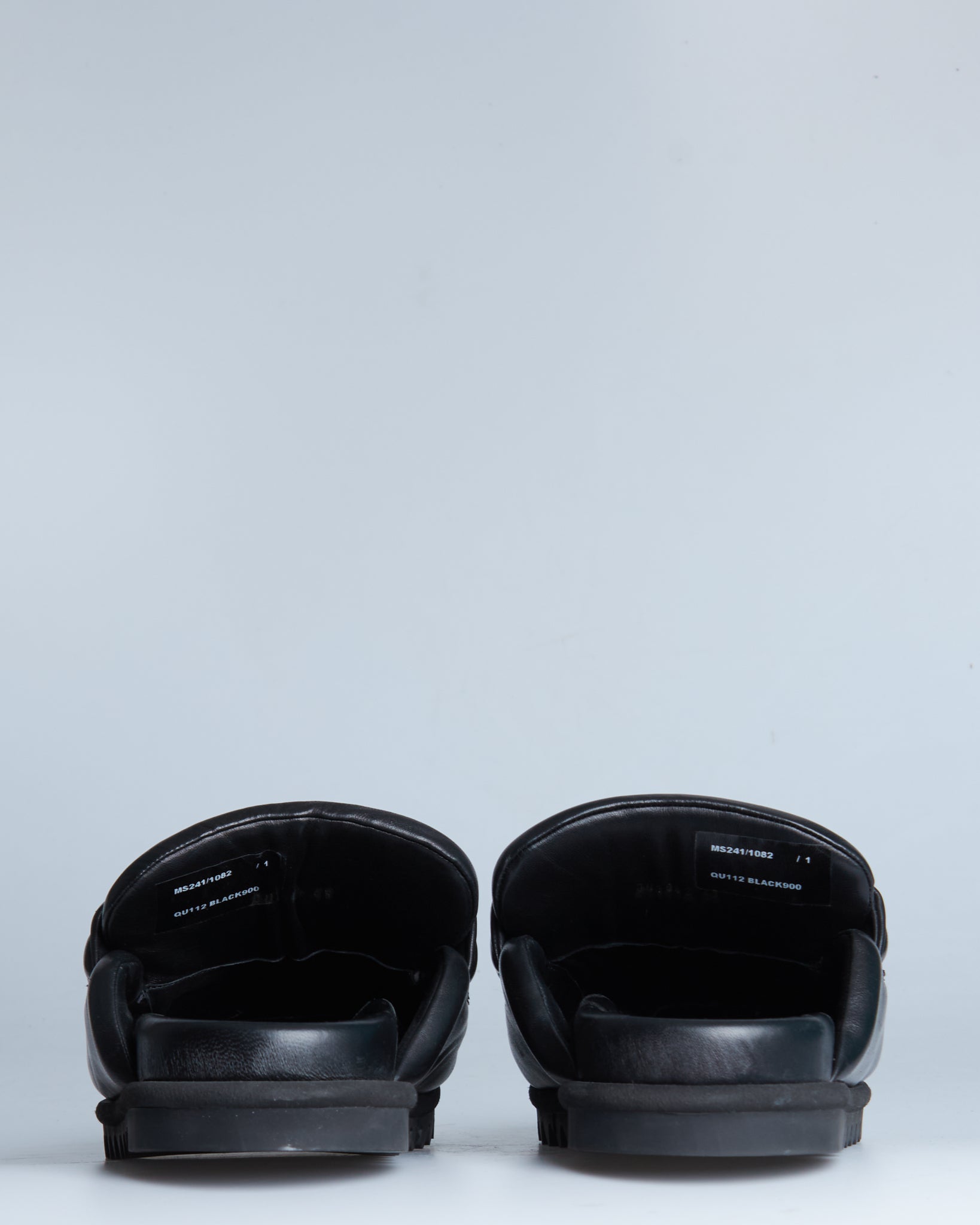 Dries Van Noten leather padded loafers
