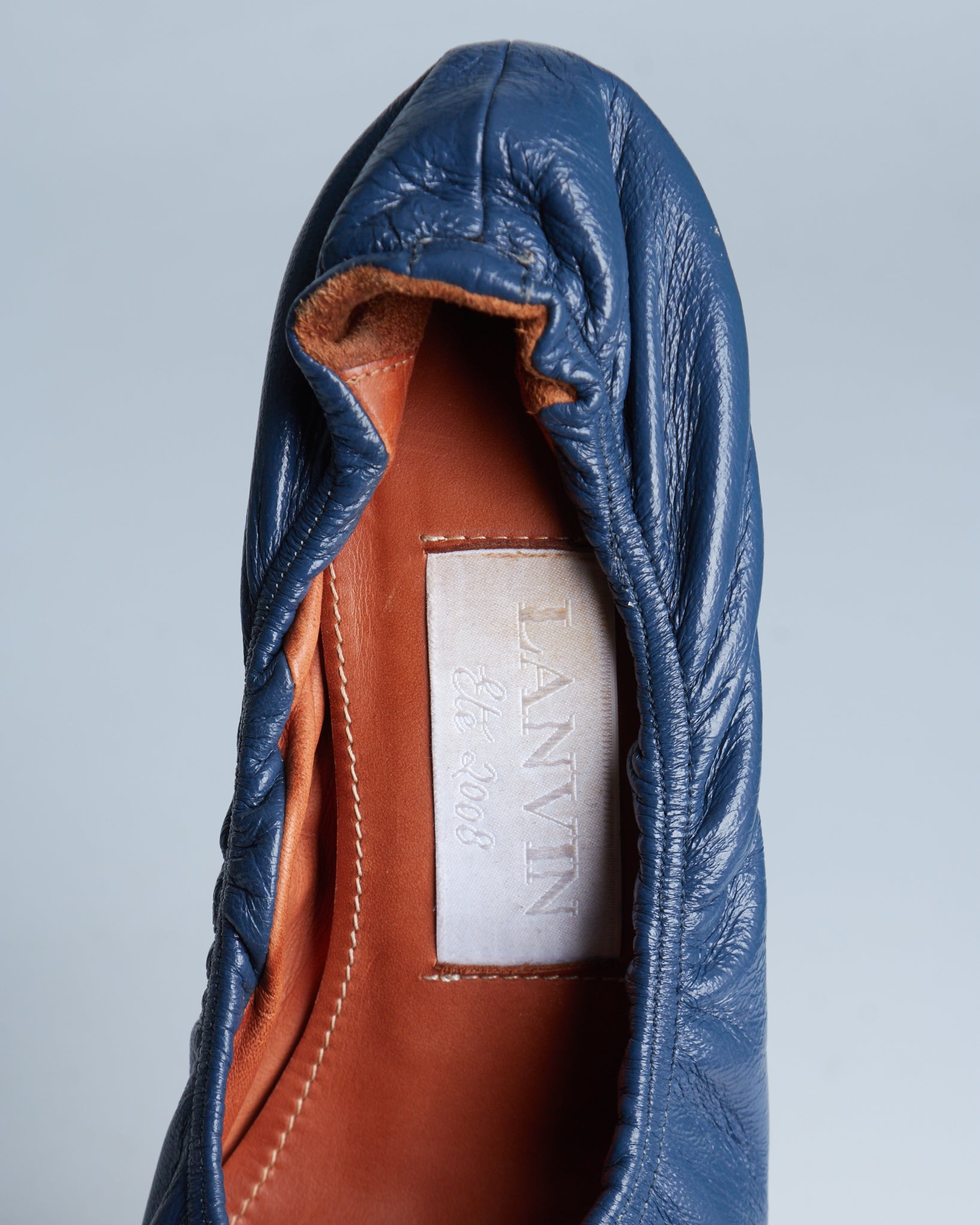 Lanvin leather wooden pumps