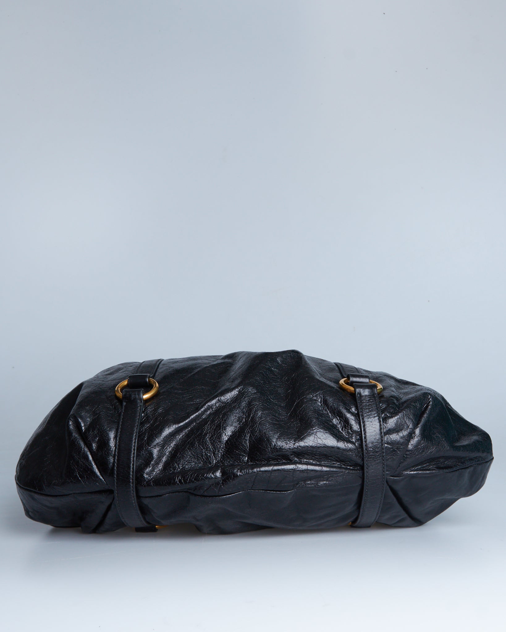 Miu Miu Vitello Lux Bow Large Bag