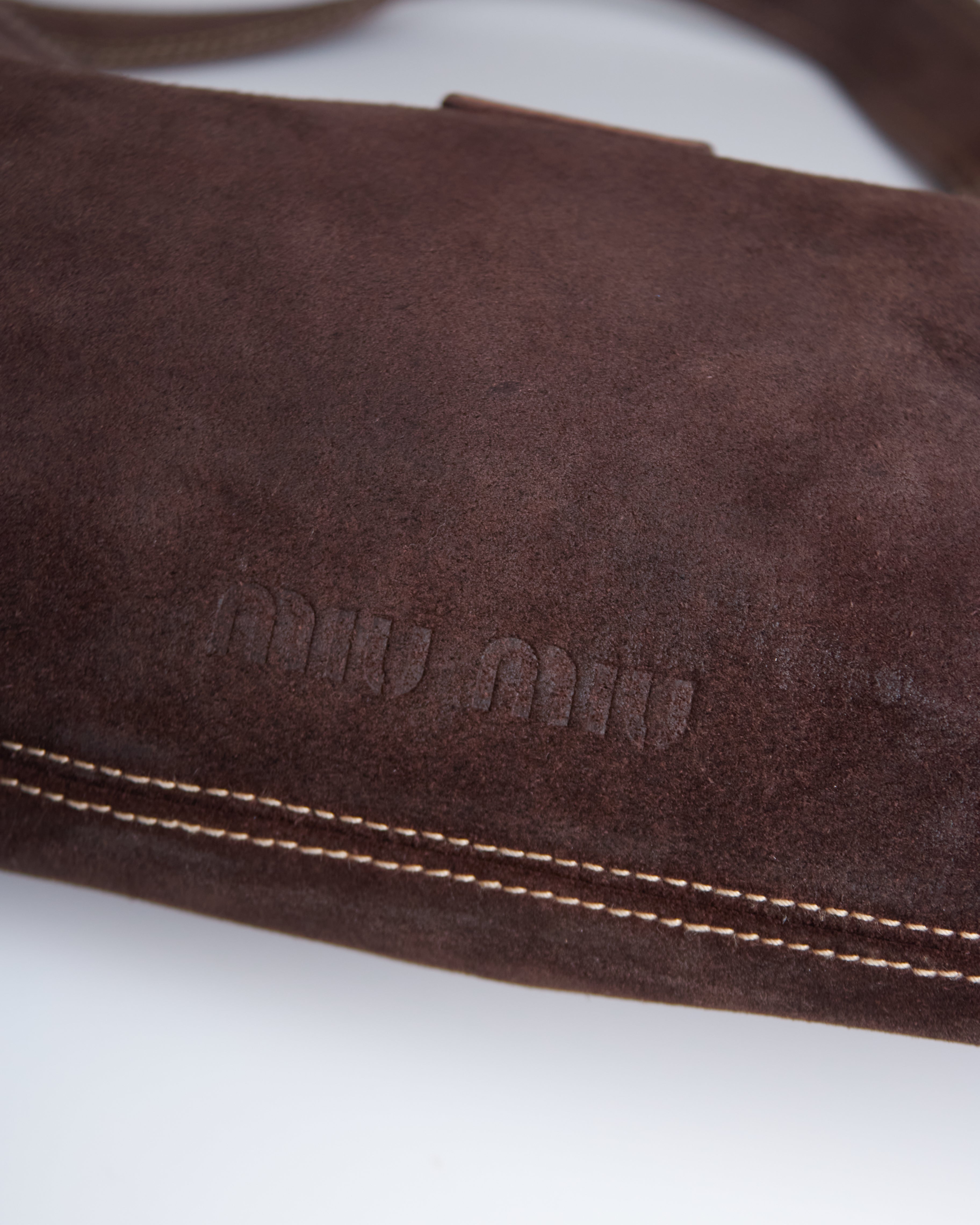 Miu Miu Suede Shoulderbag