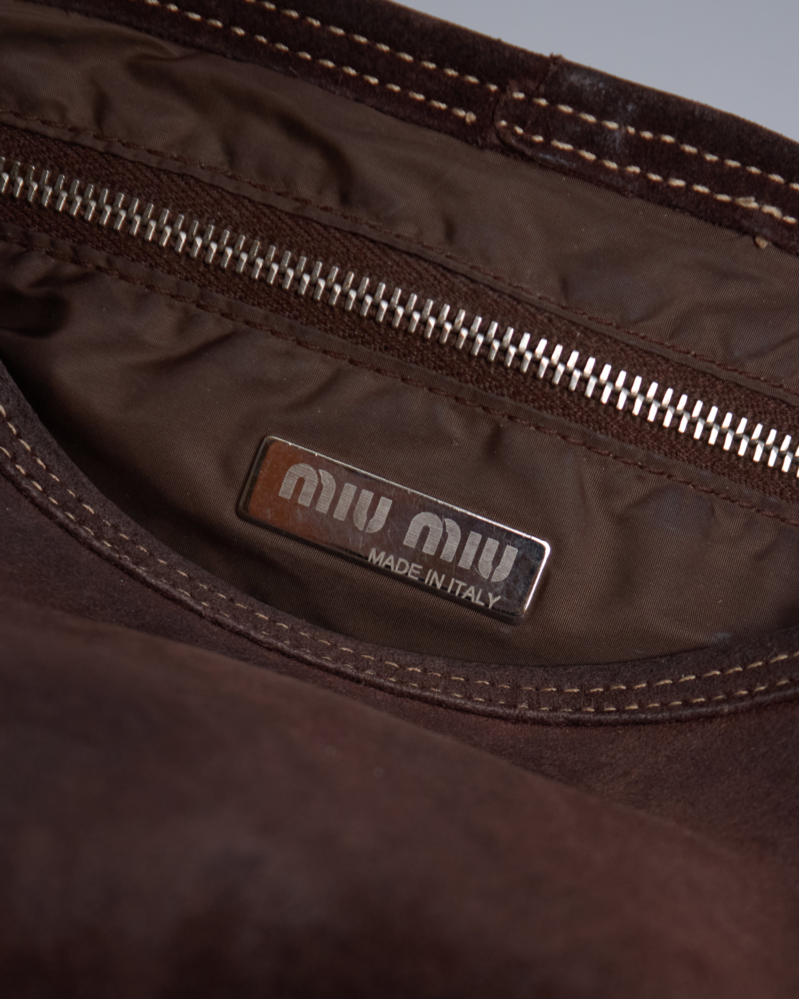 Miu Miu Suede Shoulderbag