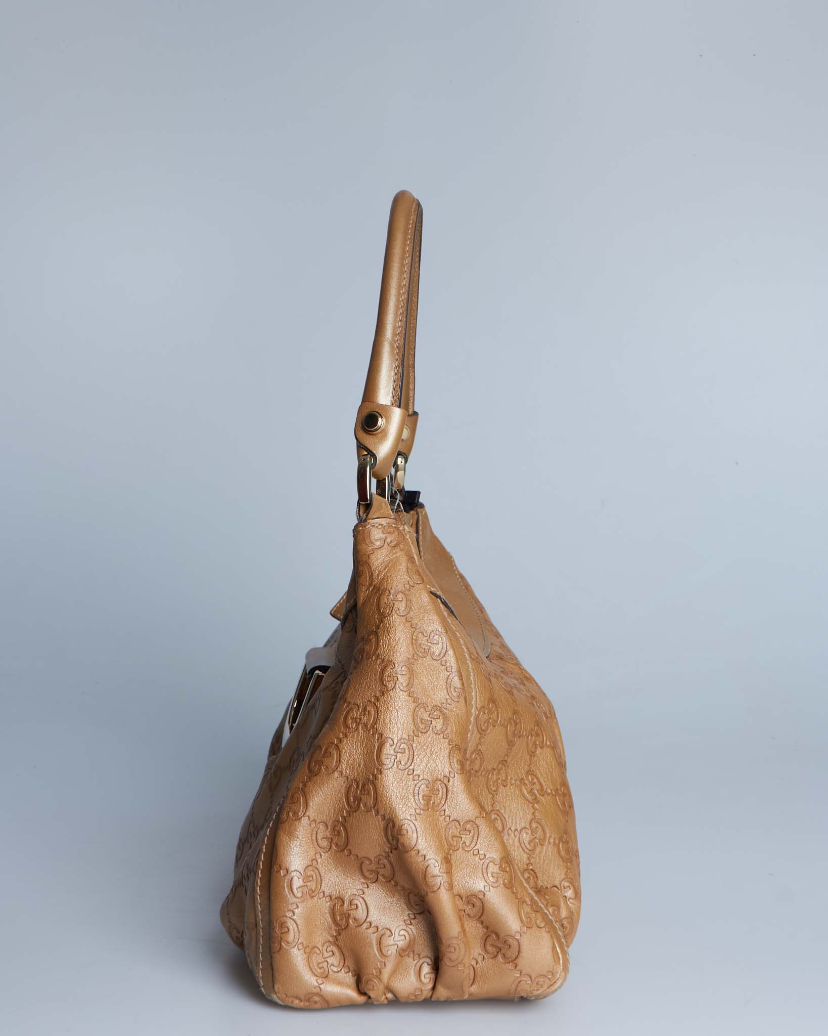 Gucci Guccissima D-Ring Tote