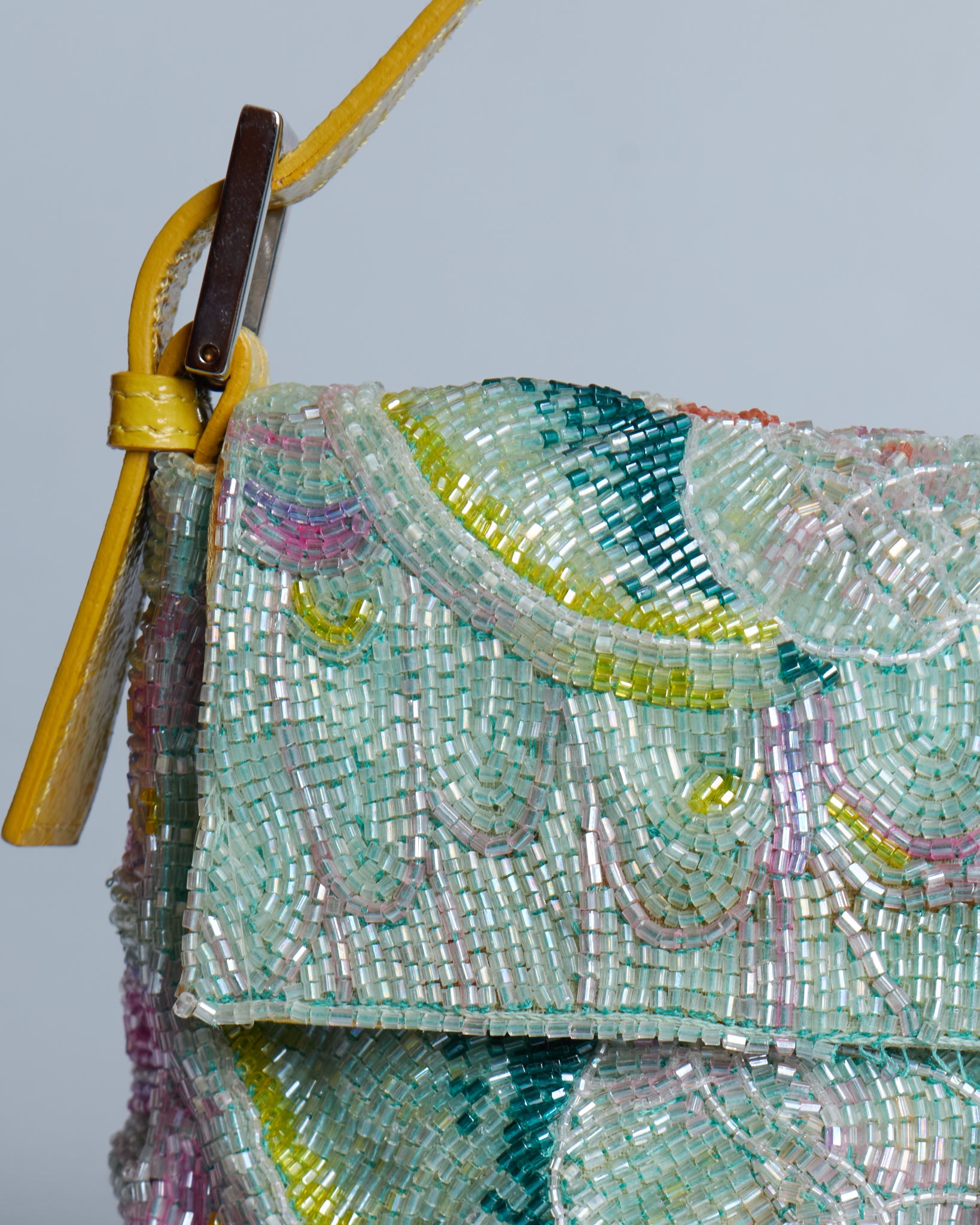 Fendi Beaded Baguette Bag