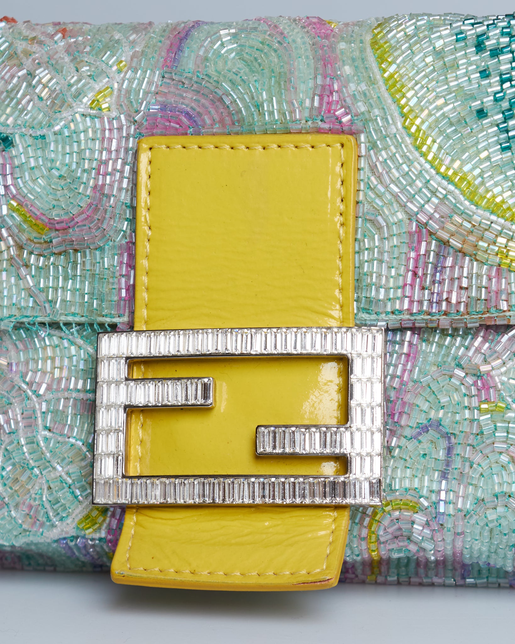 Fendi Beaded Baguette Bag