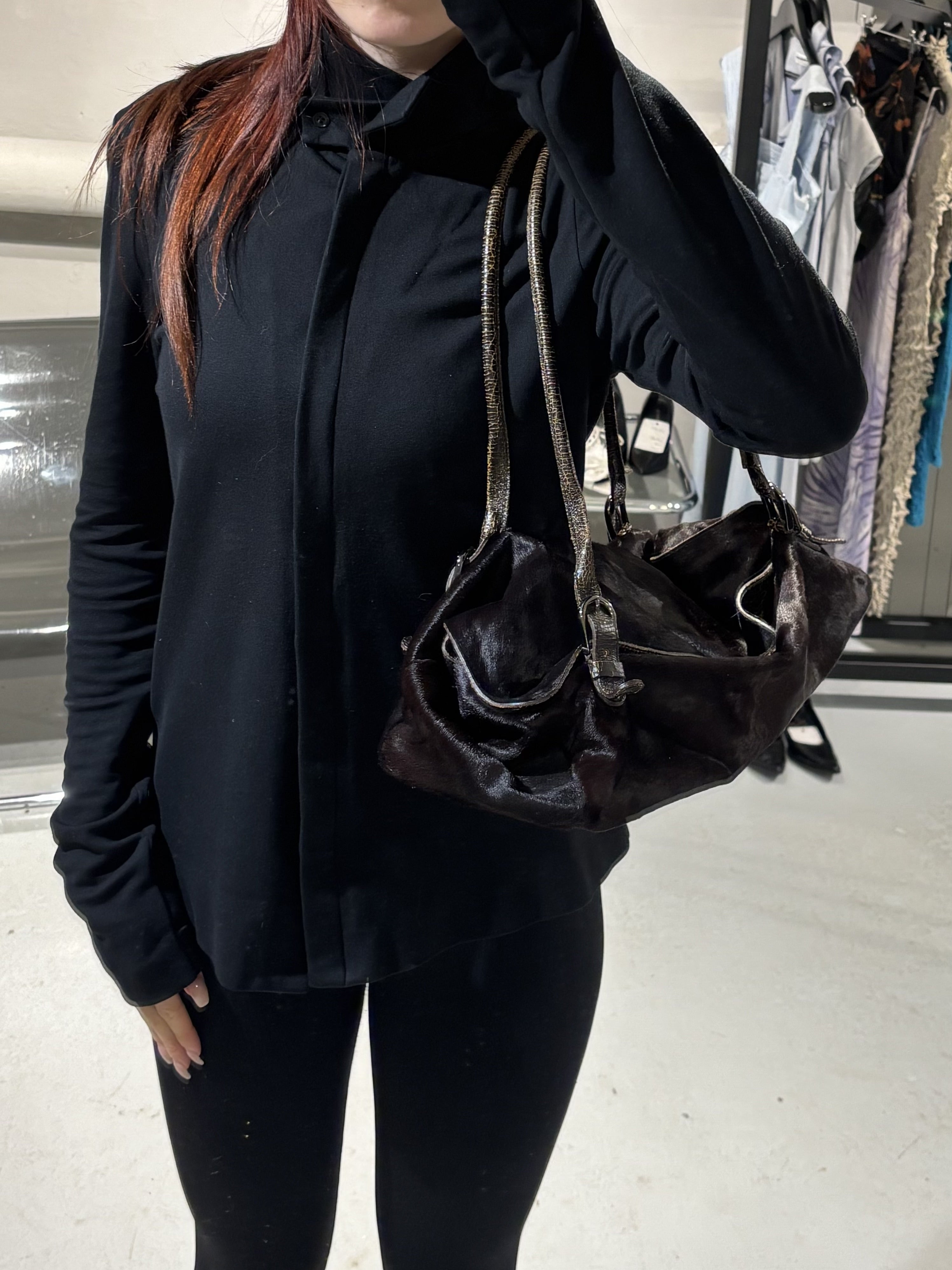 Miu Miu Pony-Style Calfskin Handbag