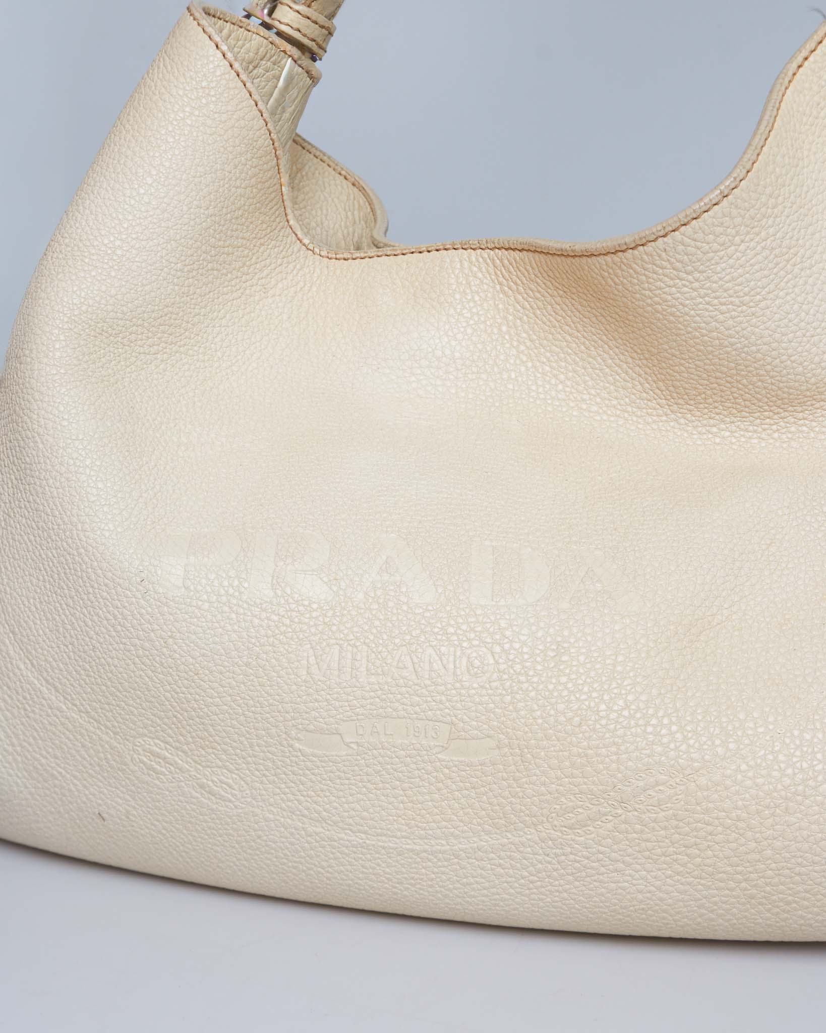 Prada Vitello Hobo Bag