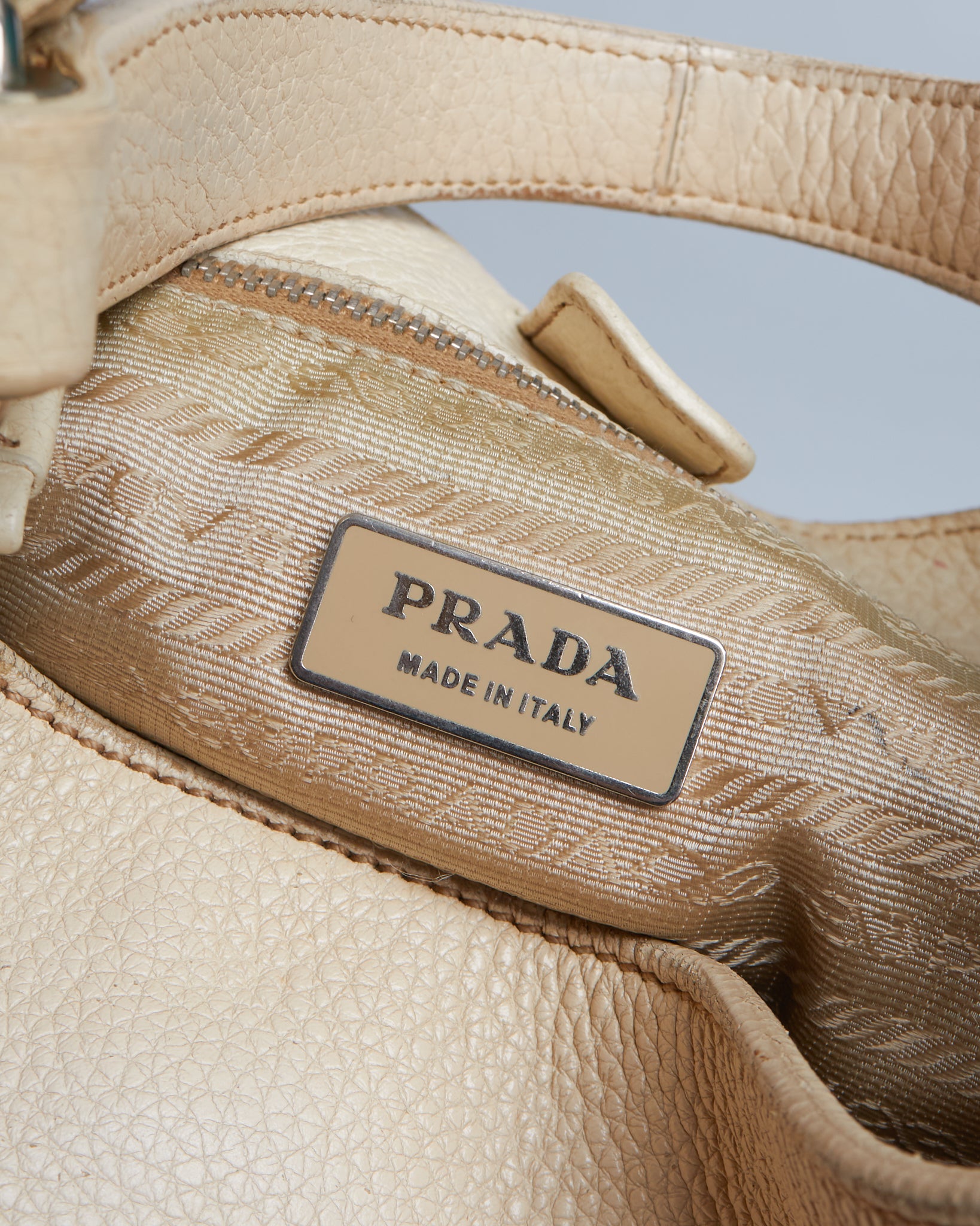 Prada Vitello Hobo Bag