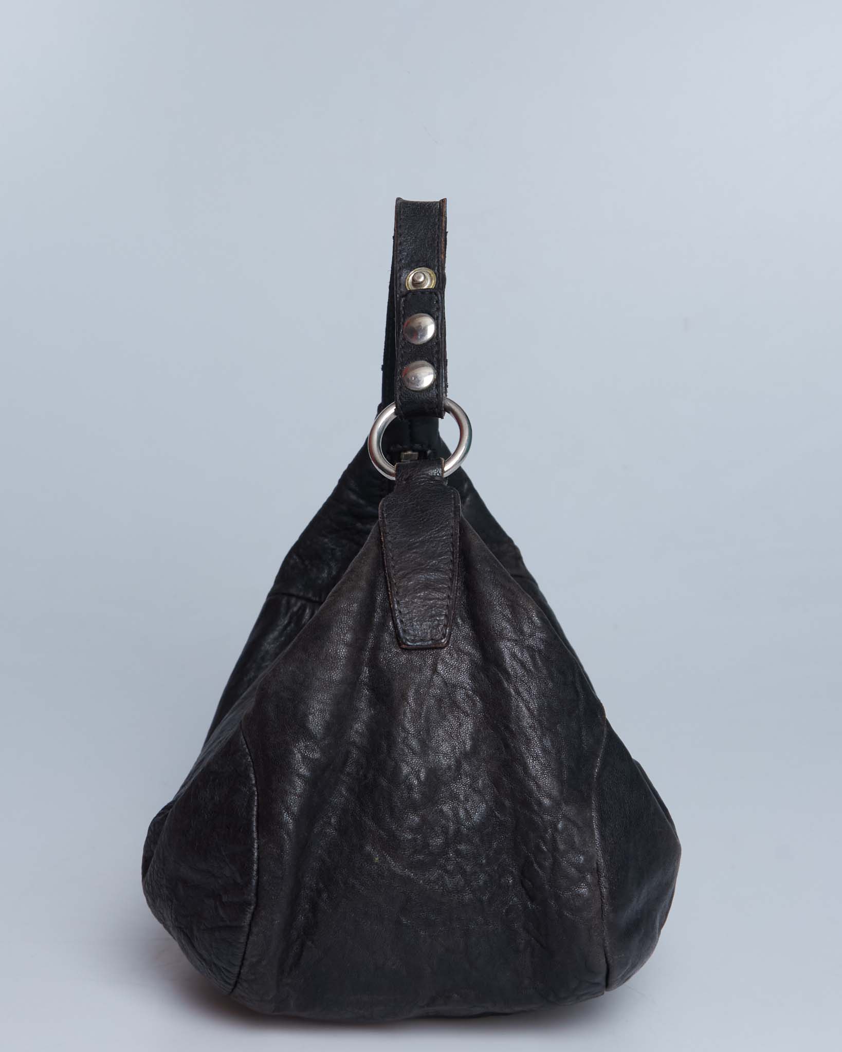 Miu Miu leather mini hobo