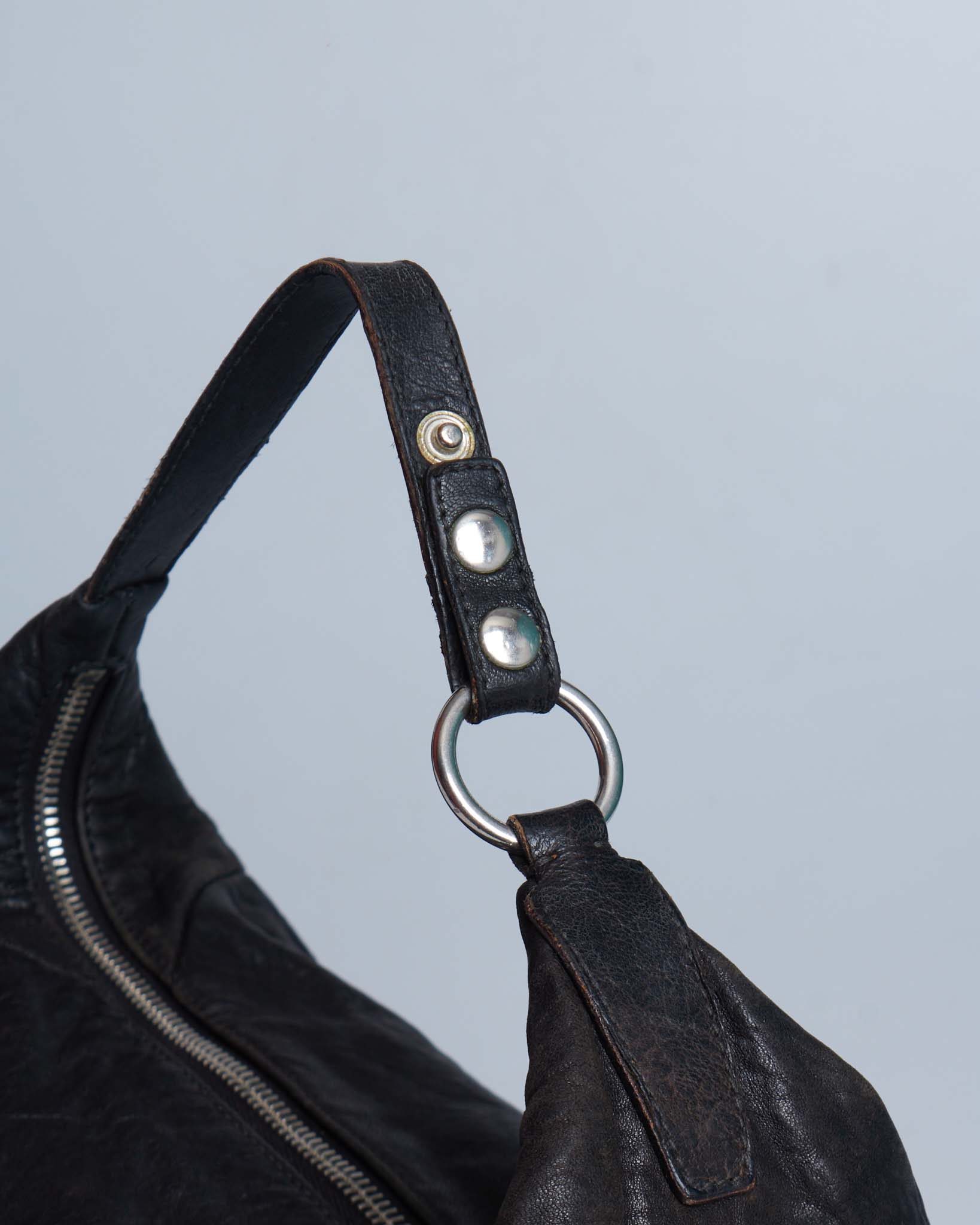 Miu Miu leather mini hobo