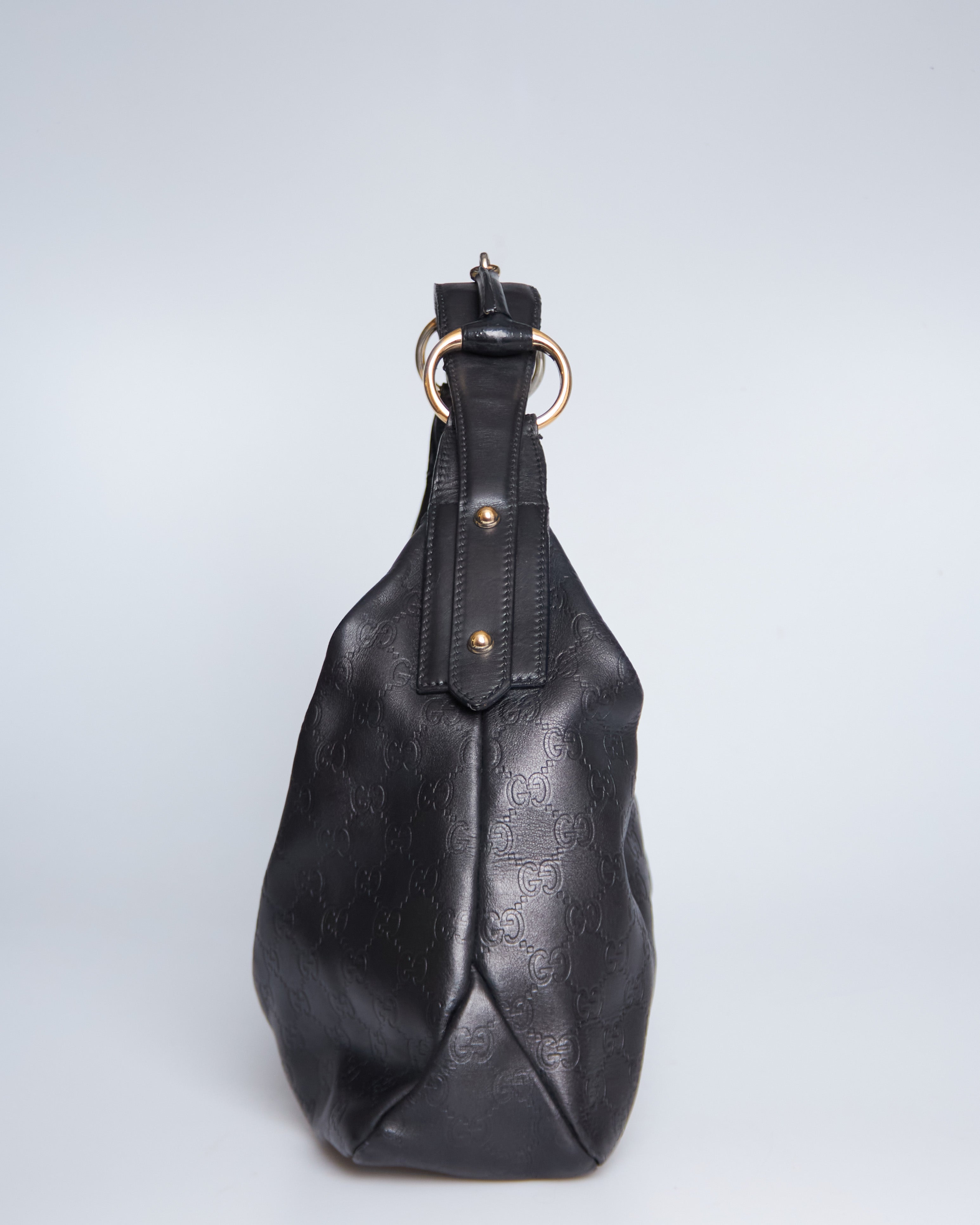 Gucci Guccissima Horsebit Hobo