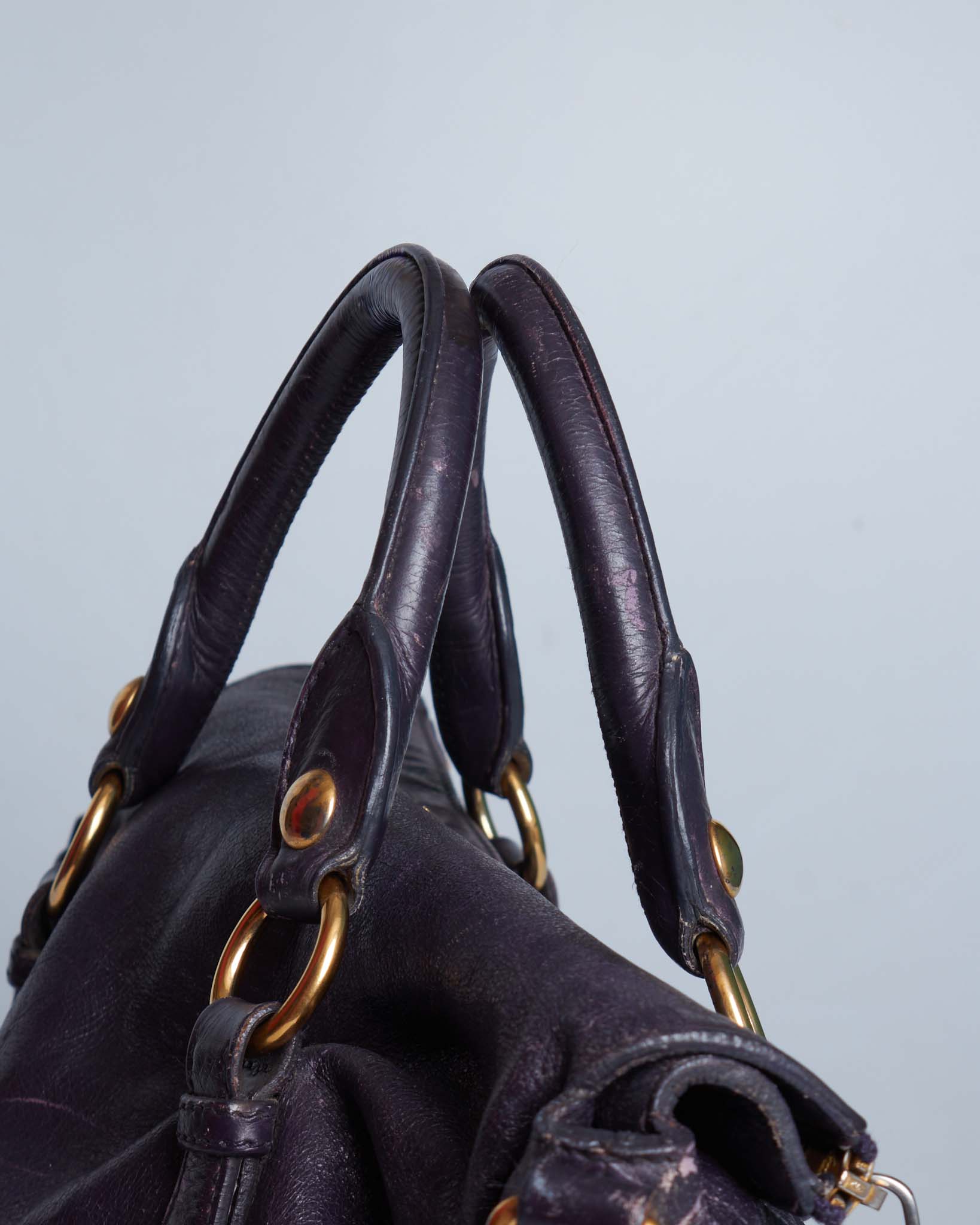 Miu Miu Vitello Lux Bow