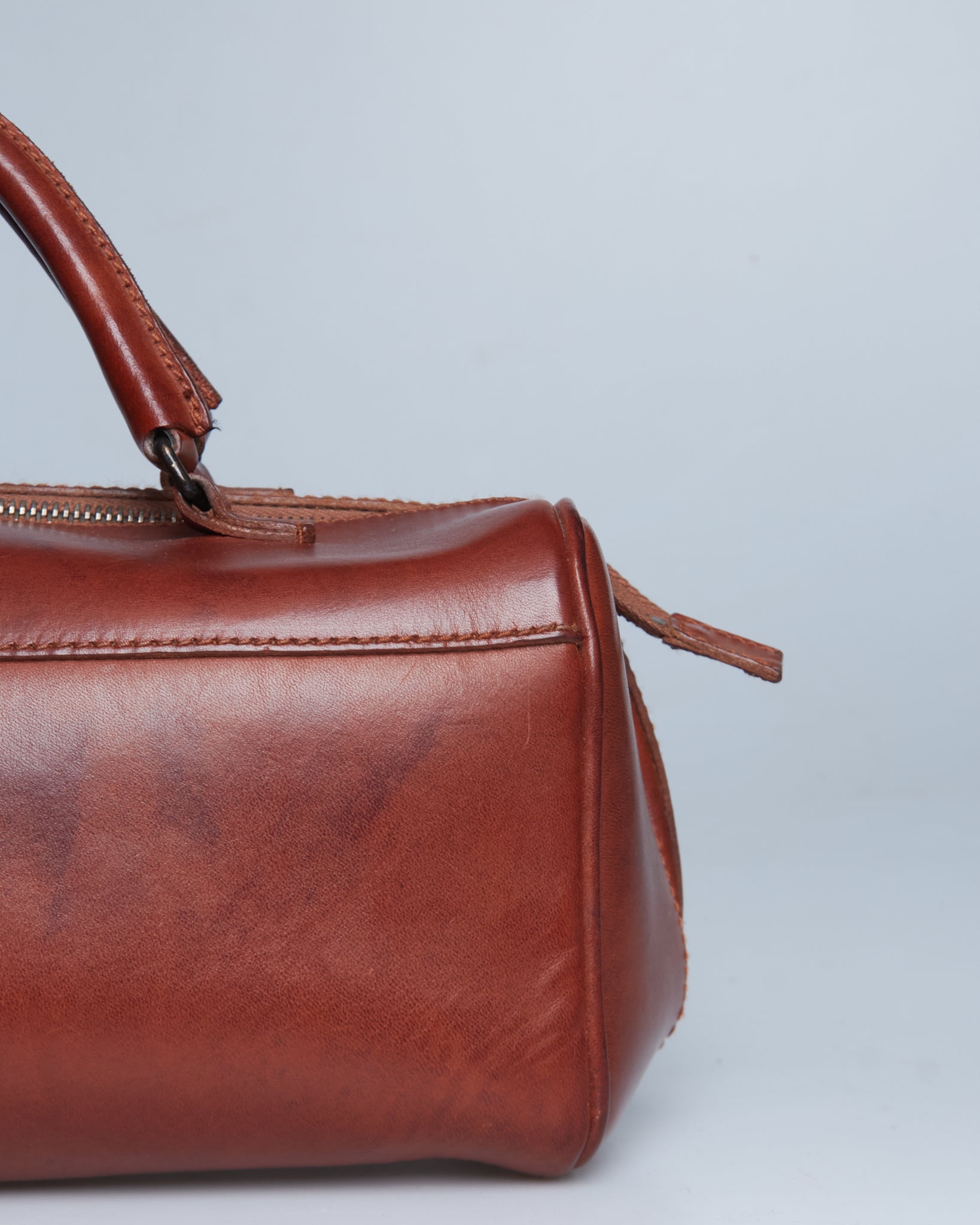 Miu Miu Leather Boston Bag