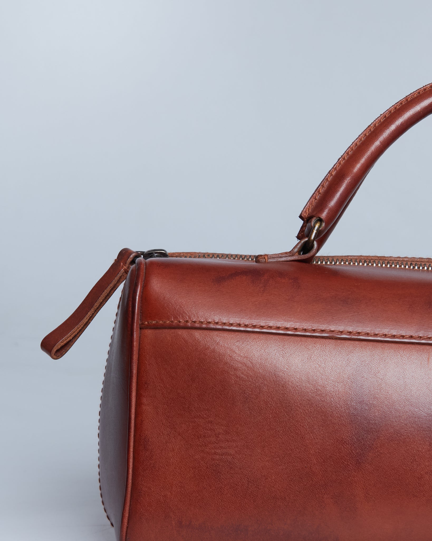 Miu Miu Leather Boston Bag